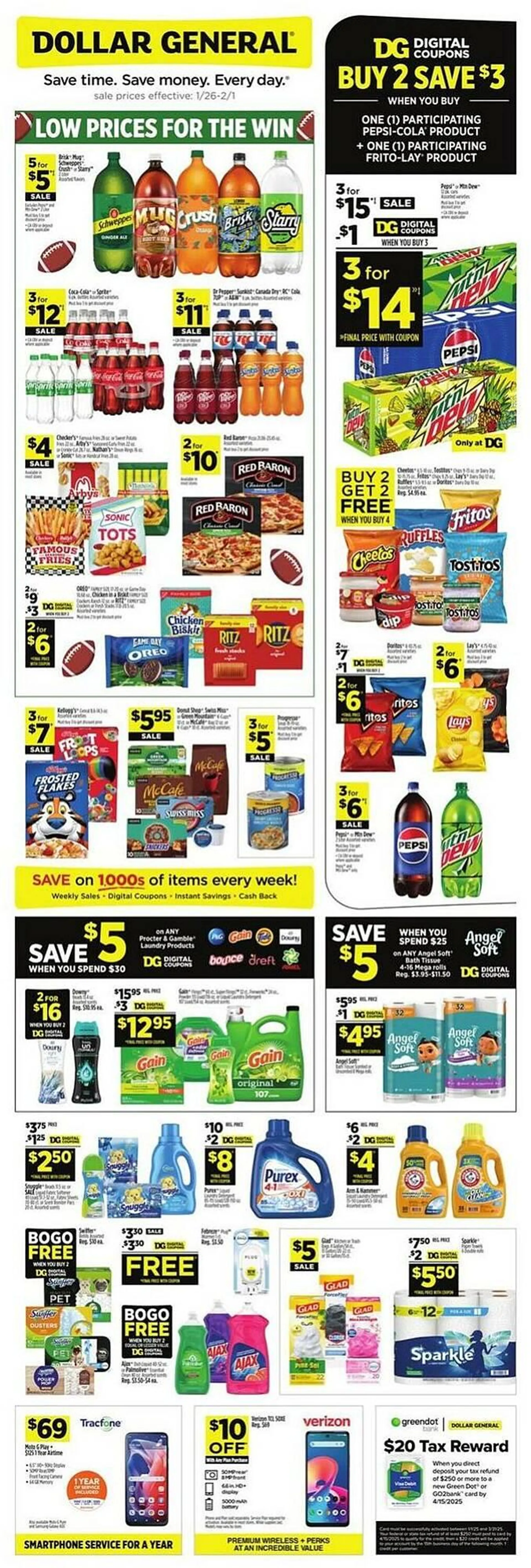 Dollar General Weekly Ad - 1