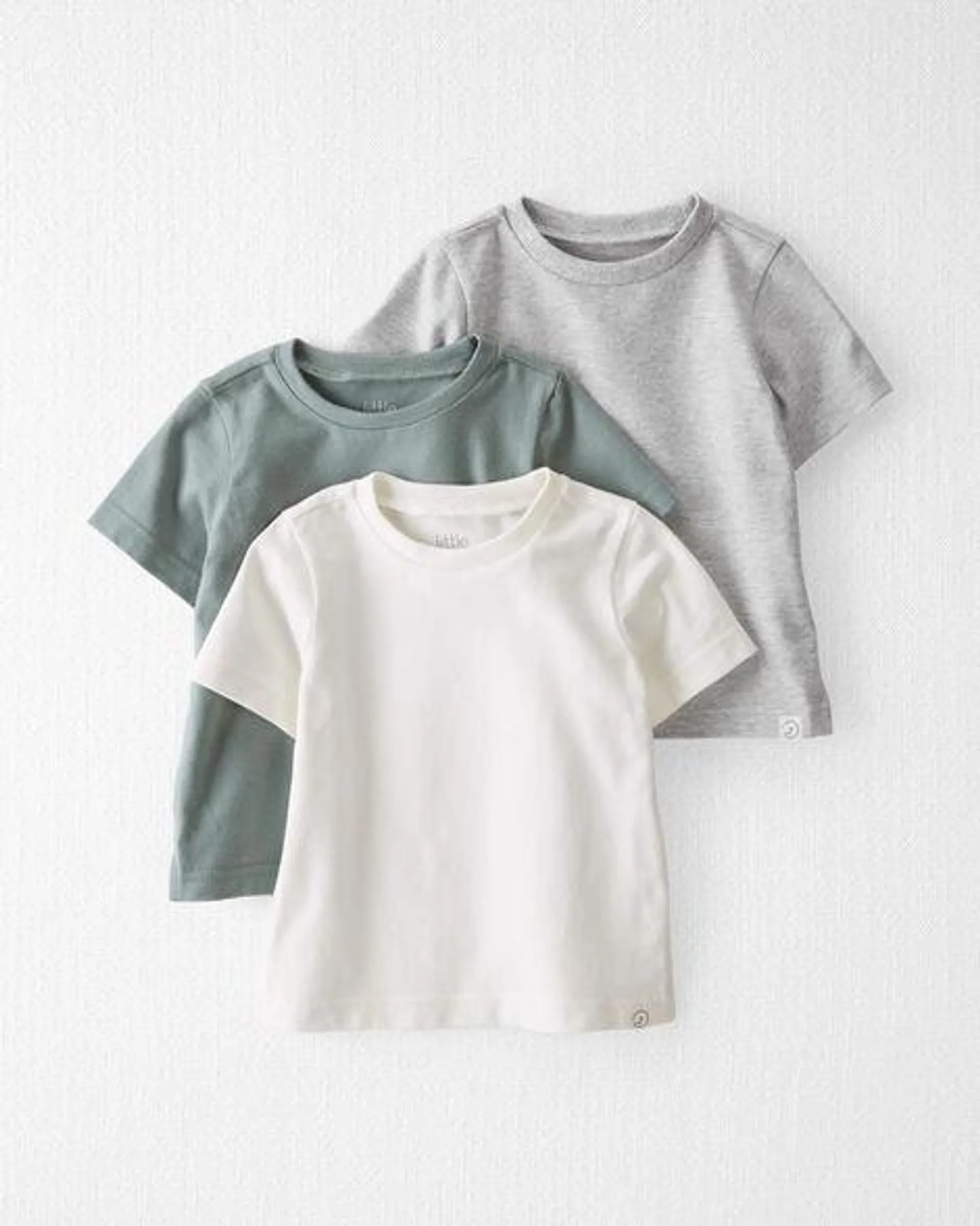 Baby 3-Pack Organic Cotton T-Shirts