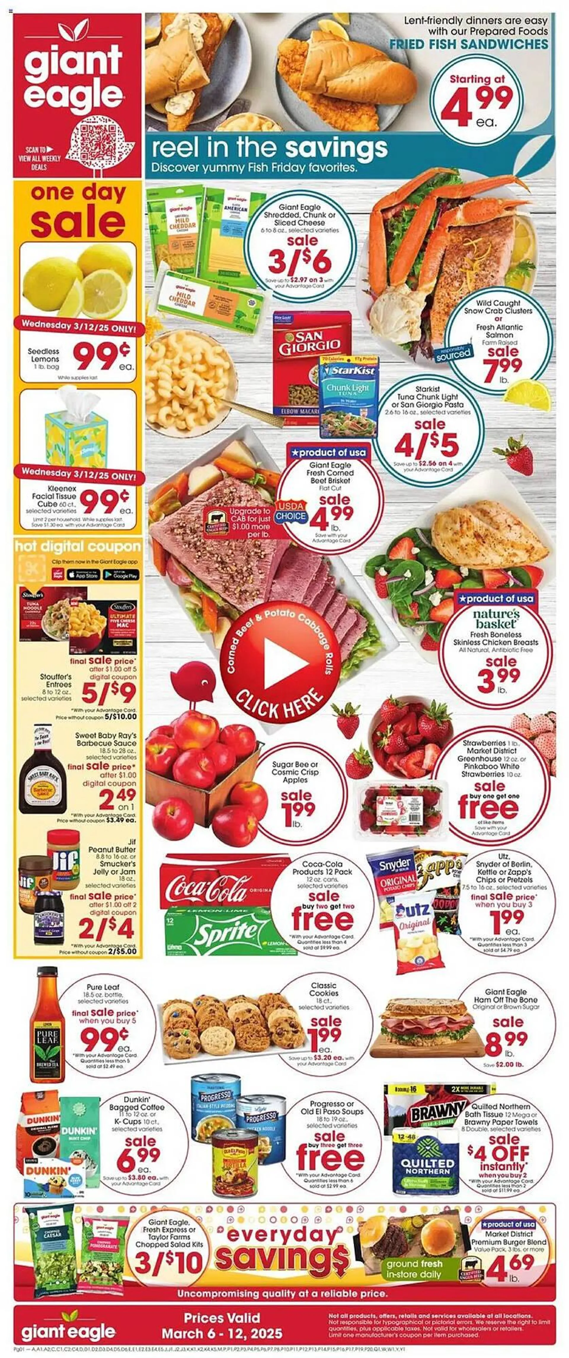 Giant Eagle Weekly Ad - 1