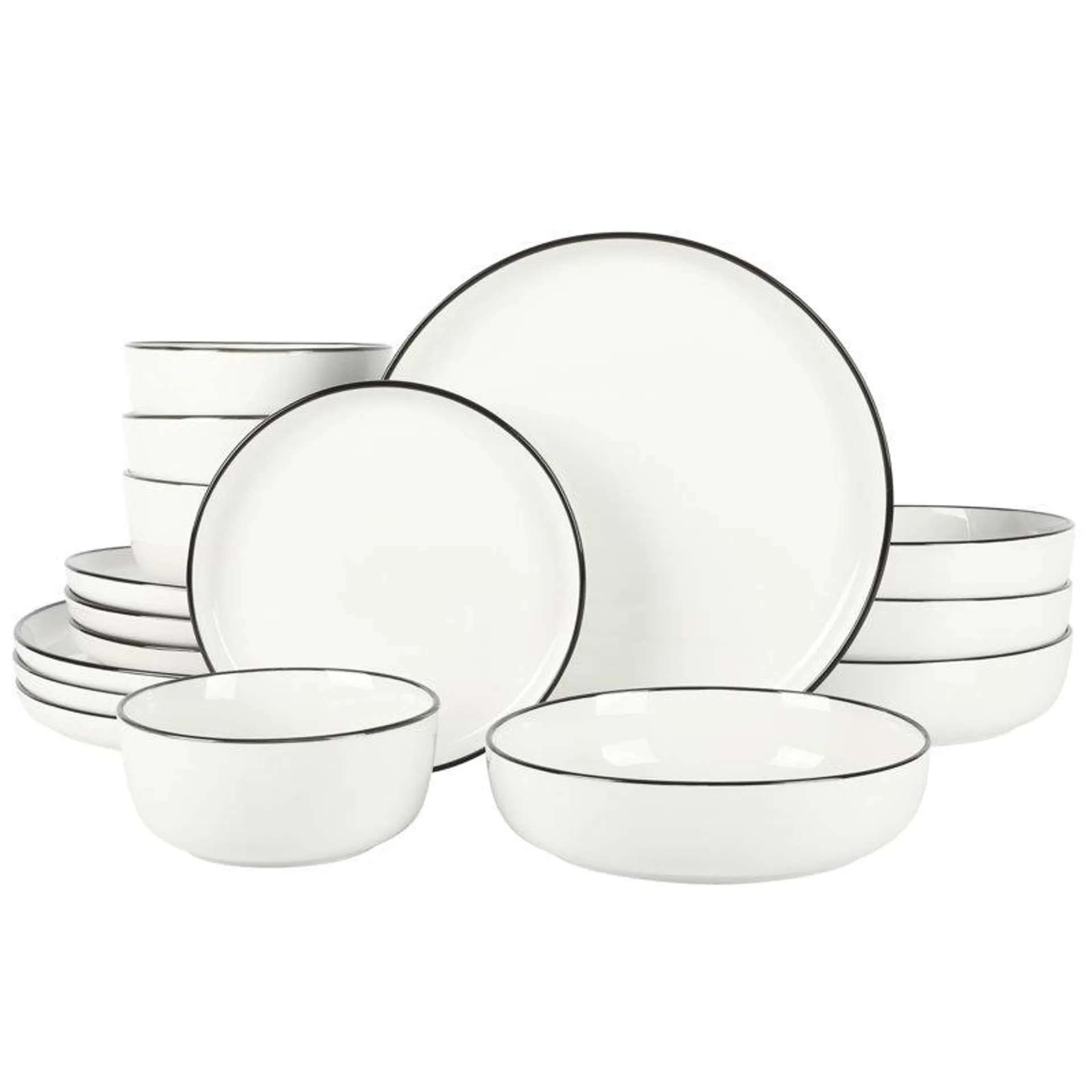 Gibson Home Oslo 16 Piece Dinnerware Set