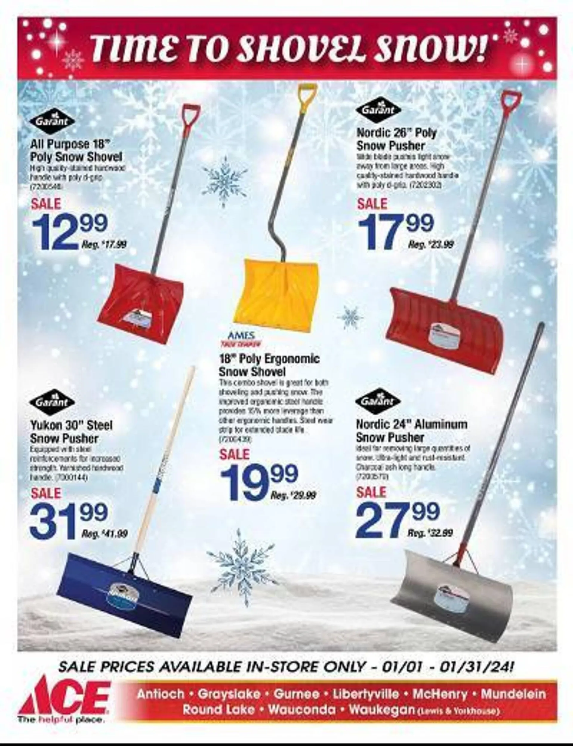 Weekly ad Ace Hardware Weekly Ad from January 1 to January 31 2024 - Page 4