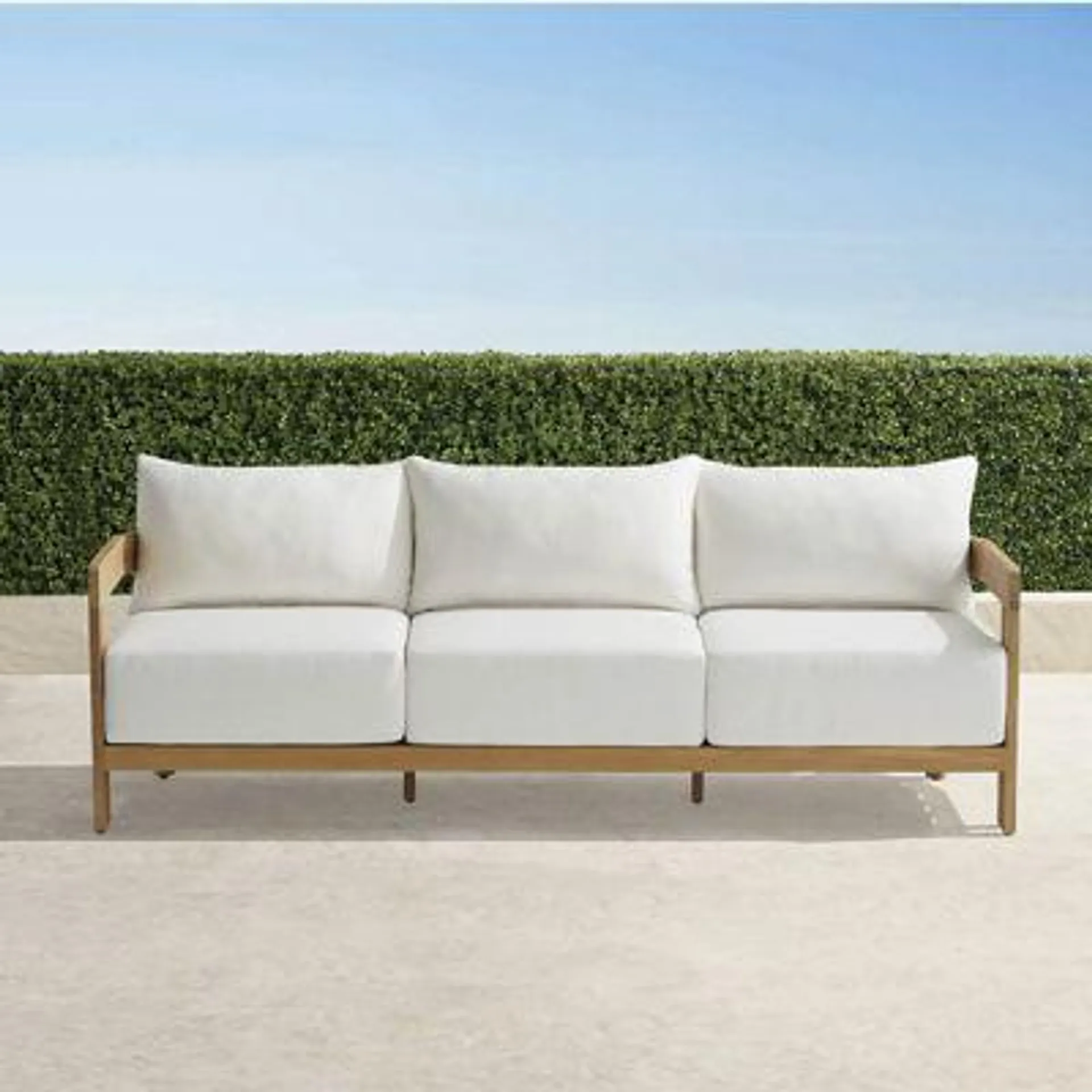 Porticello Sofa in Natural Teak