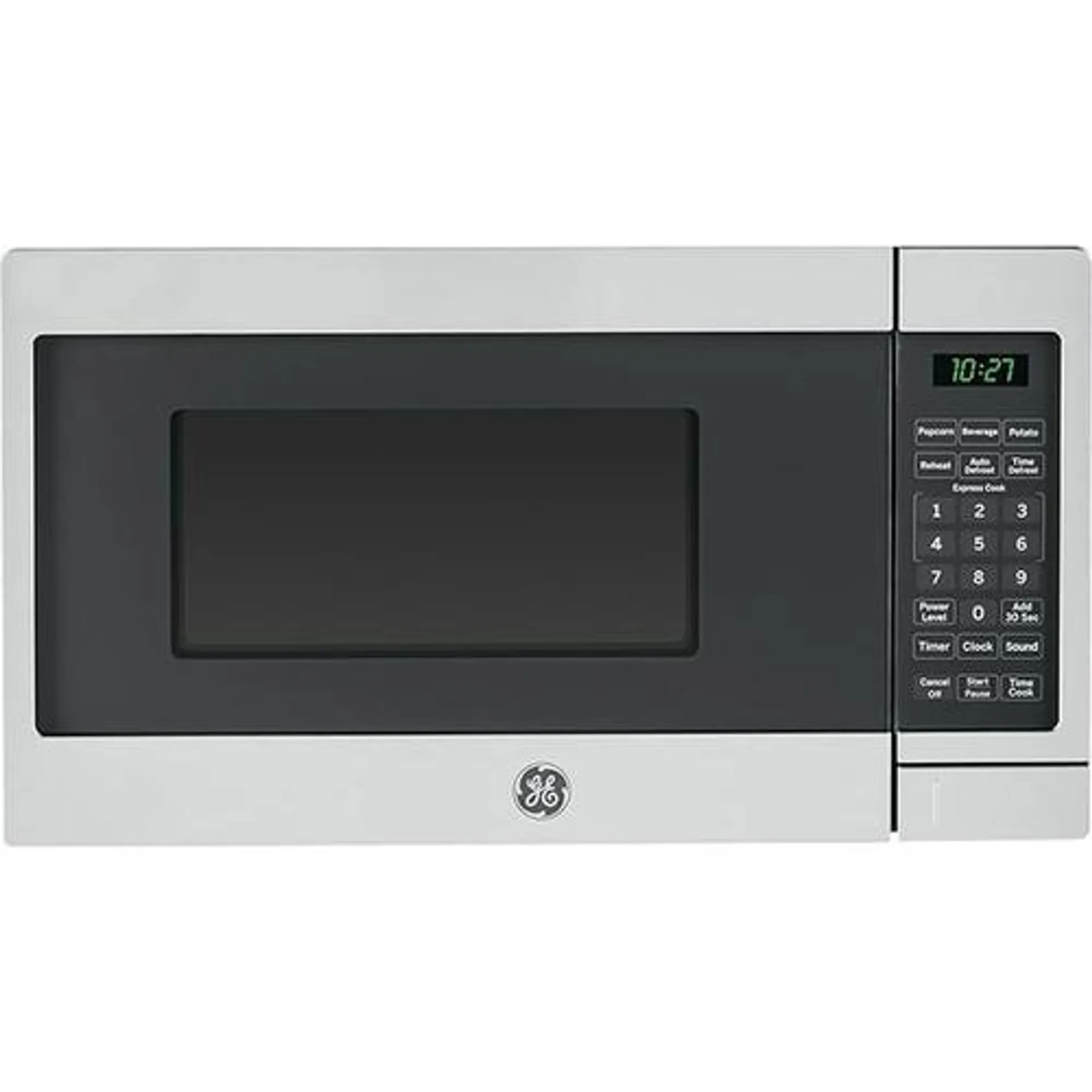 GE Countertop Microwave Oven, 700-watt Compact 0.7 Cu Ft, Stainless Steel