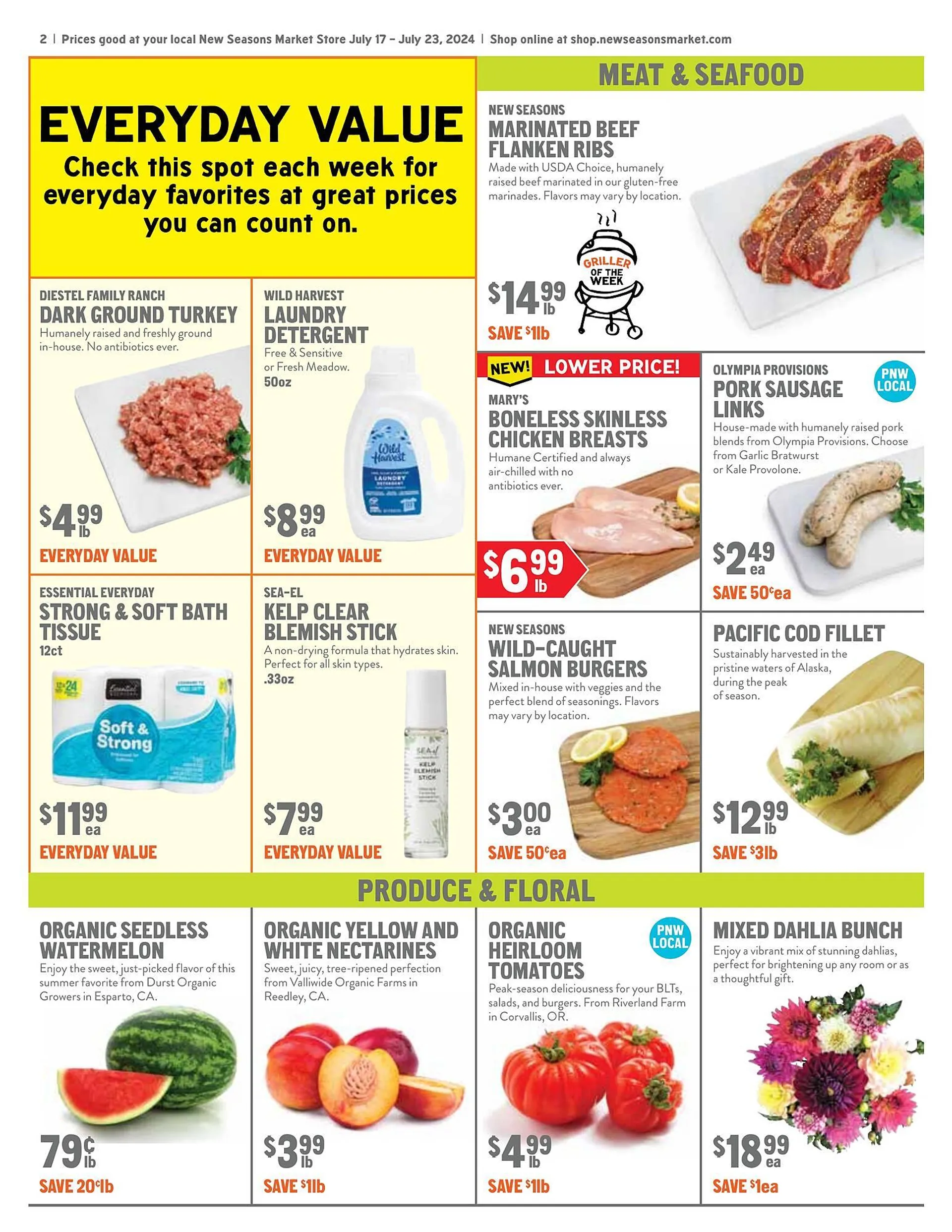 Weekly ad New Seasons Market ad from July 17 to July 23 2024 - Page 2