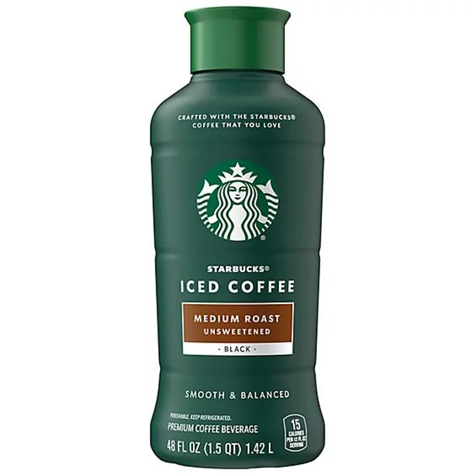 Starbucks Iced Coffee Medium Roast Unsweetened - 48 Fl. Oz.