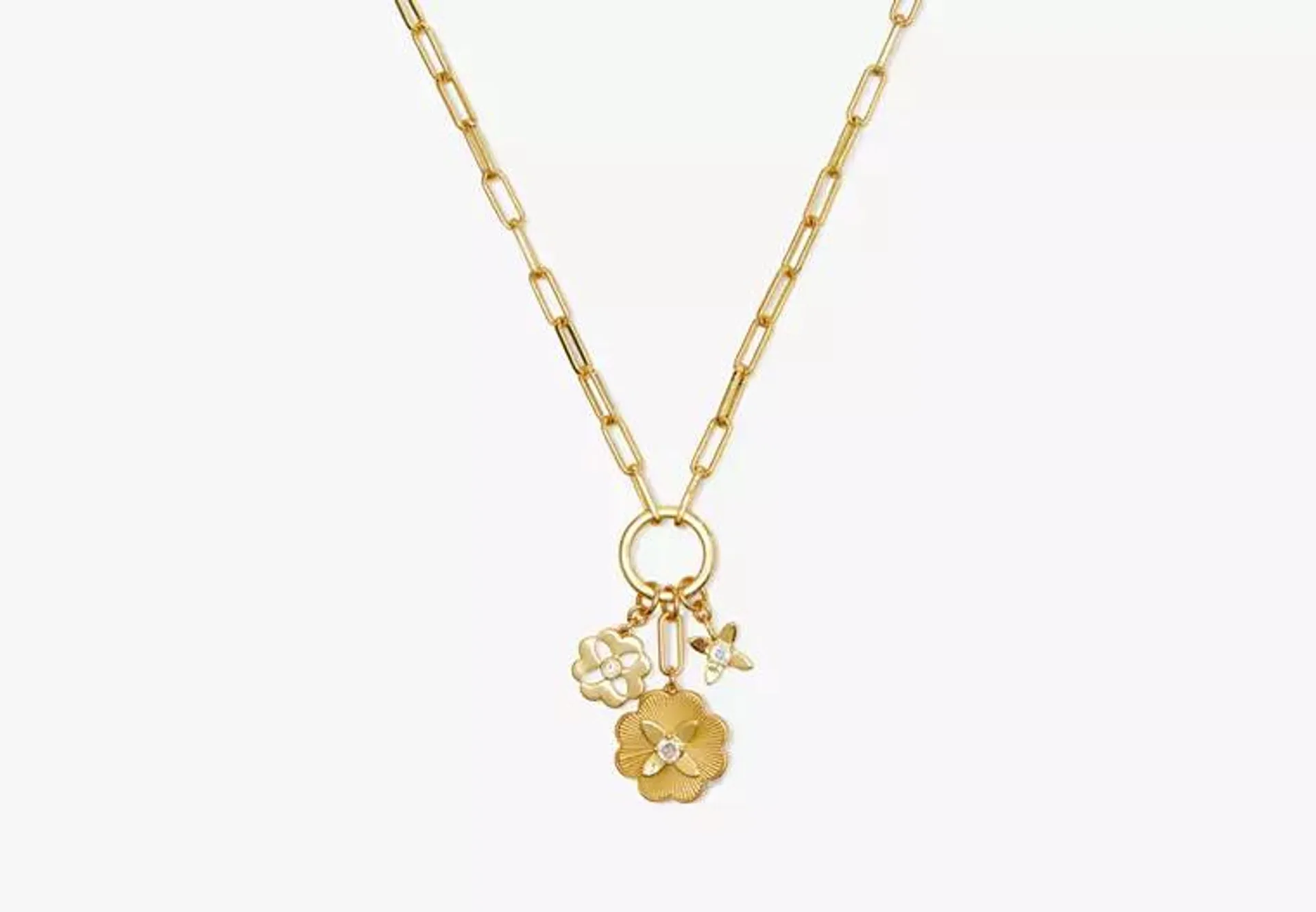 Heritage Bloom Charm Necklace