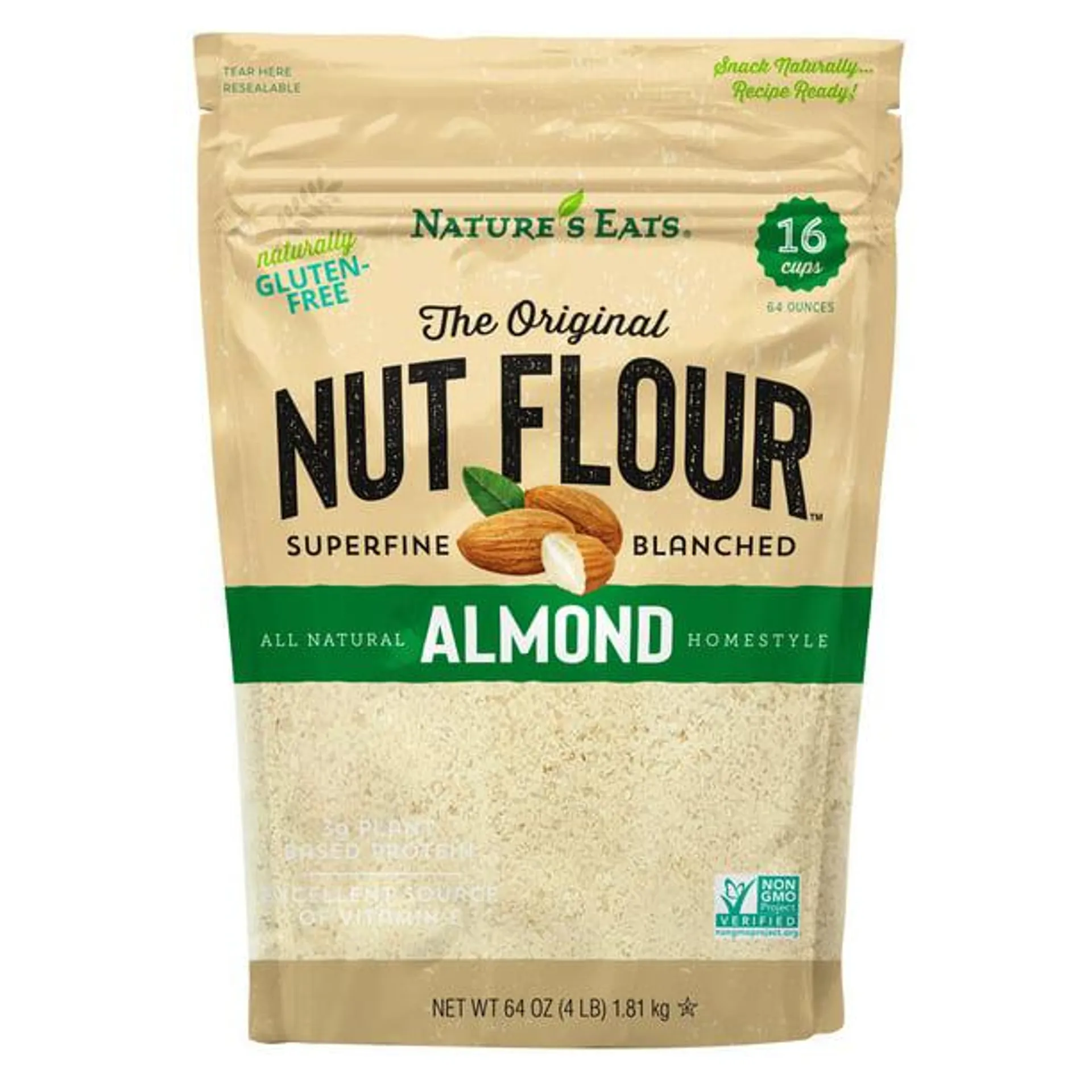Nature's Eats Blanched Almond Flour, 4 Lb
