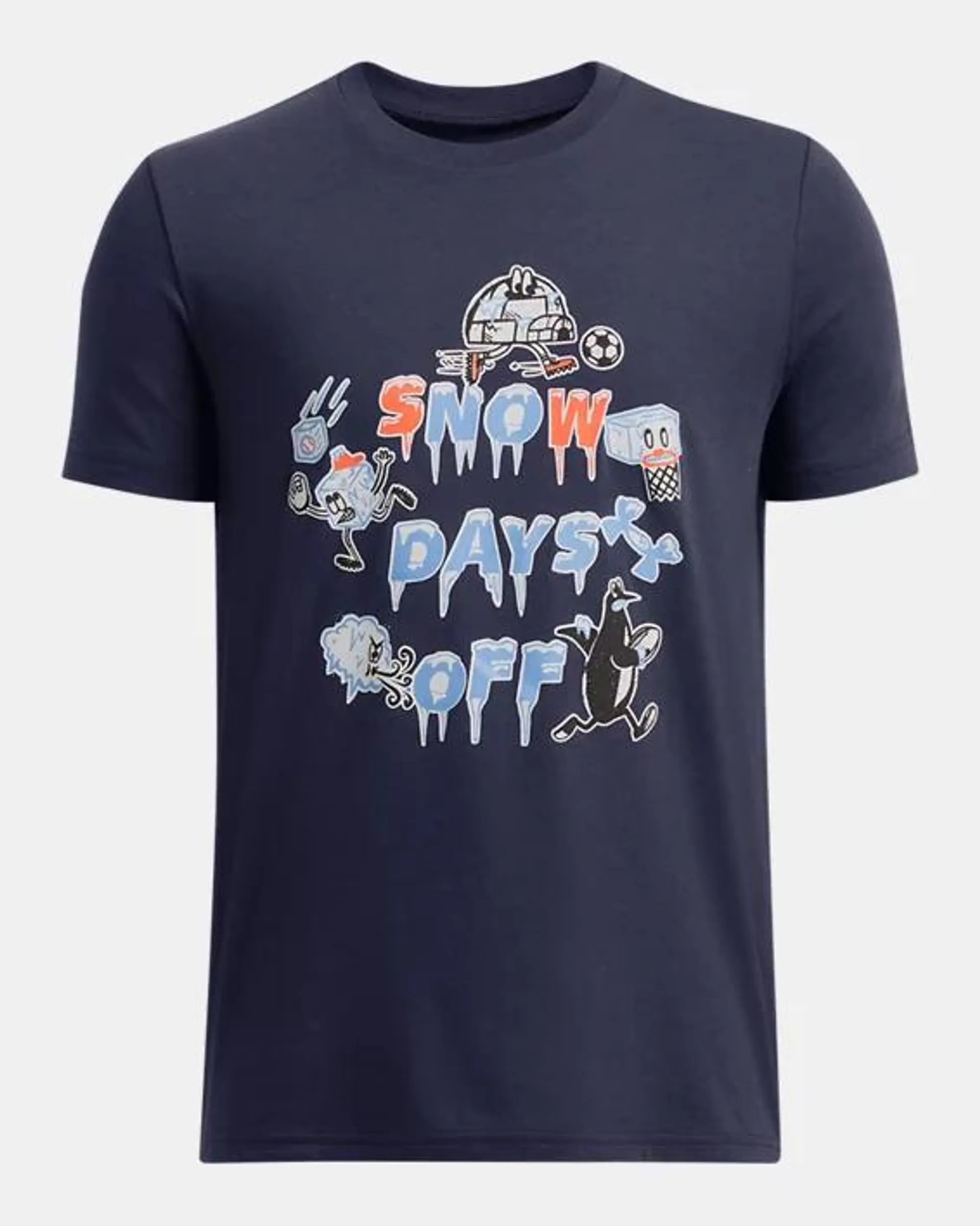 UA Snow Days Off Boys' Short Sleeve