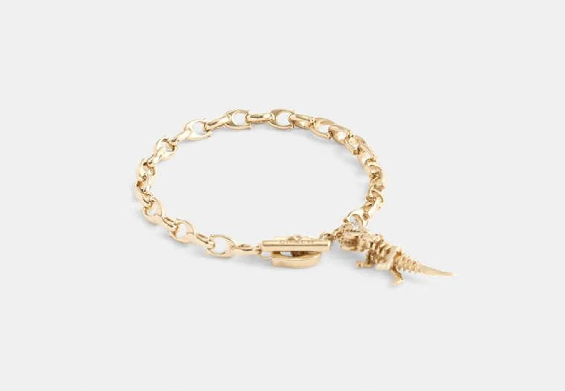 Skeletal Rexy Signature Chain Bracelet