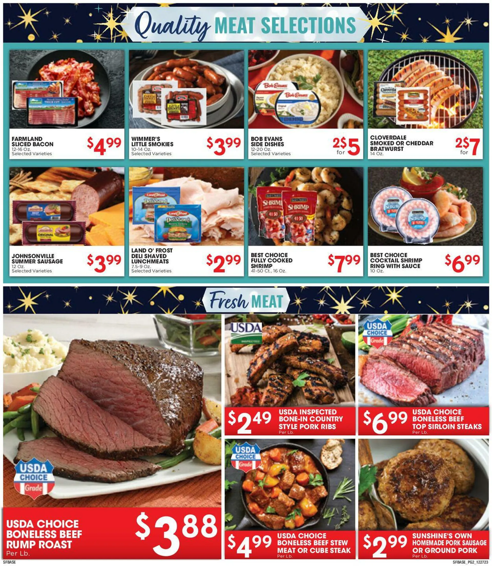 Weekly ad Sunshine Foods from December 27 to January 2 2024 - Page 2