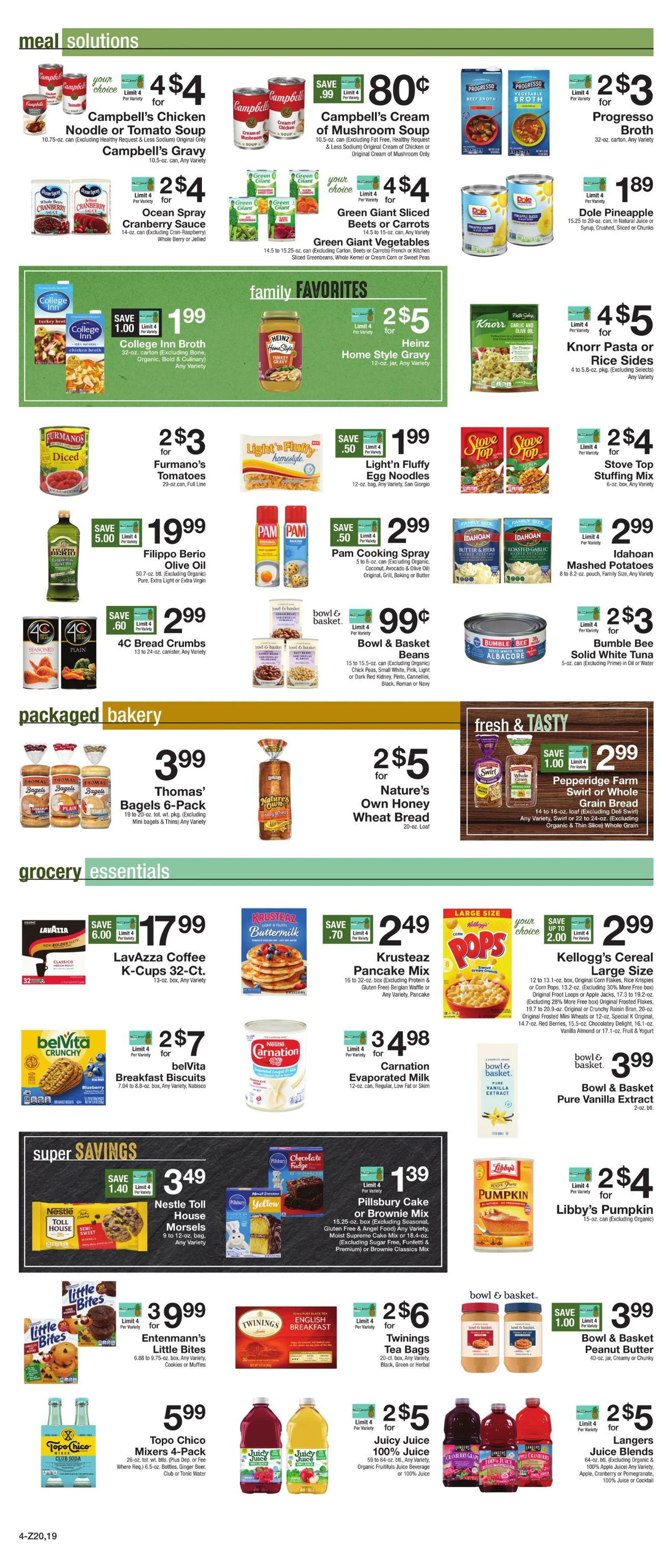 Weekly ad Gerrity's Supermarkets Current weekly ad from November 1 to November 7 2024 - Page 4