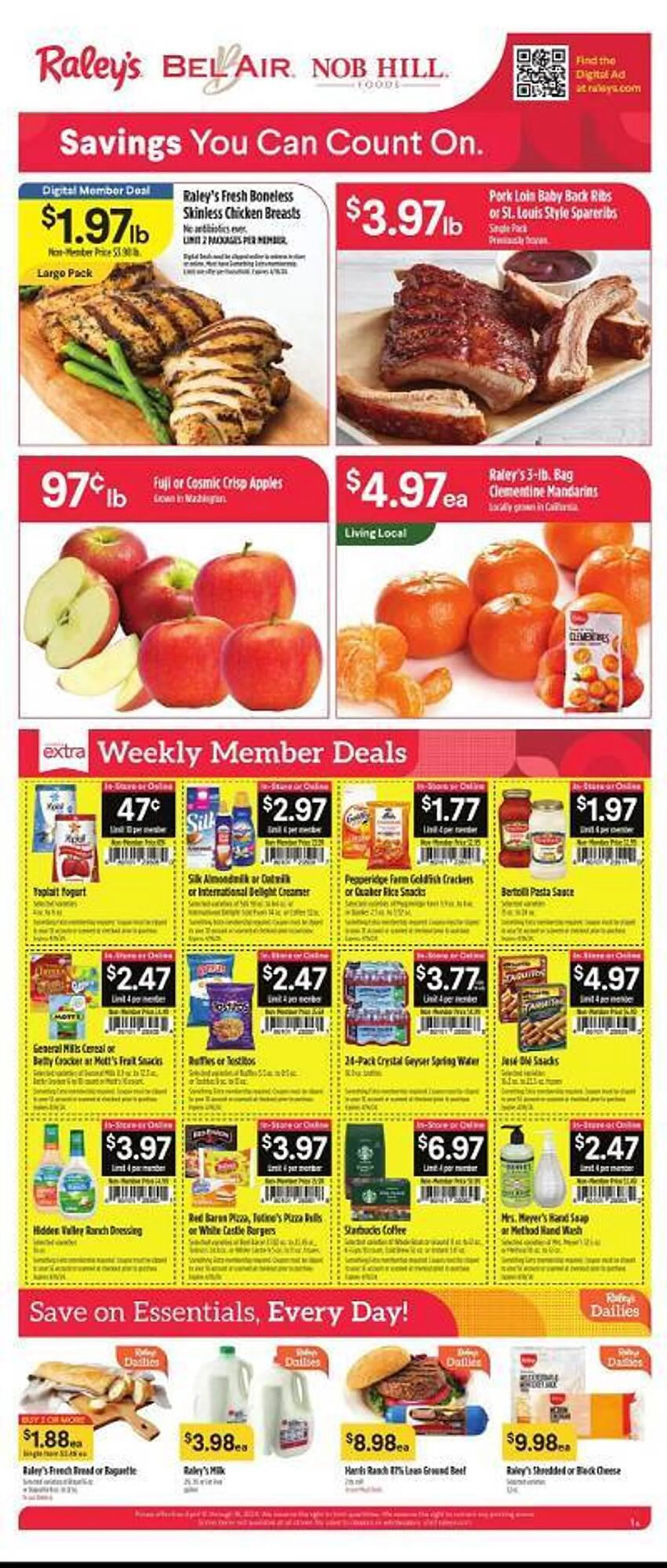Weekly ad Bel Air Markets Weekly Ad from April 10 to April 16 2024 - Page 