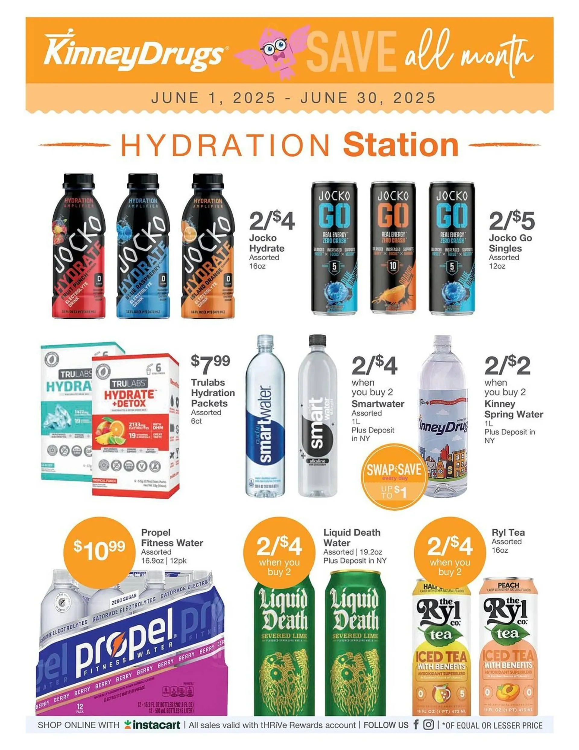 Weekly ad Kinney Drugs Weekly Ad from June 2 to June 8 2025 - Page 1