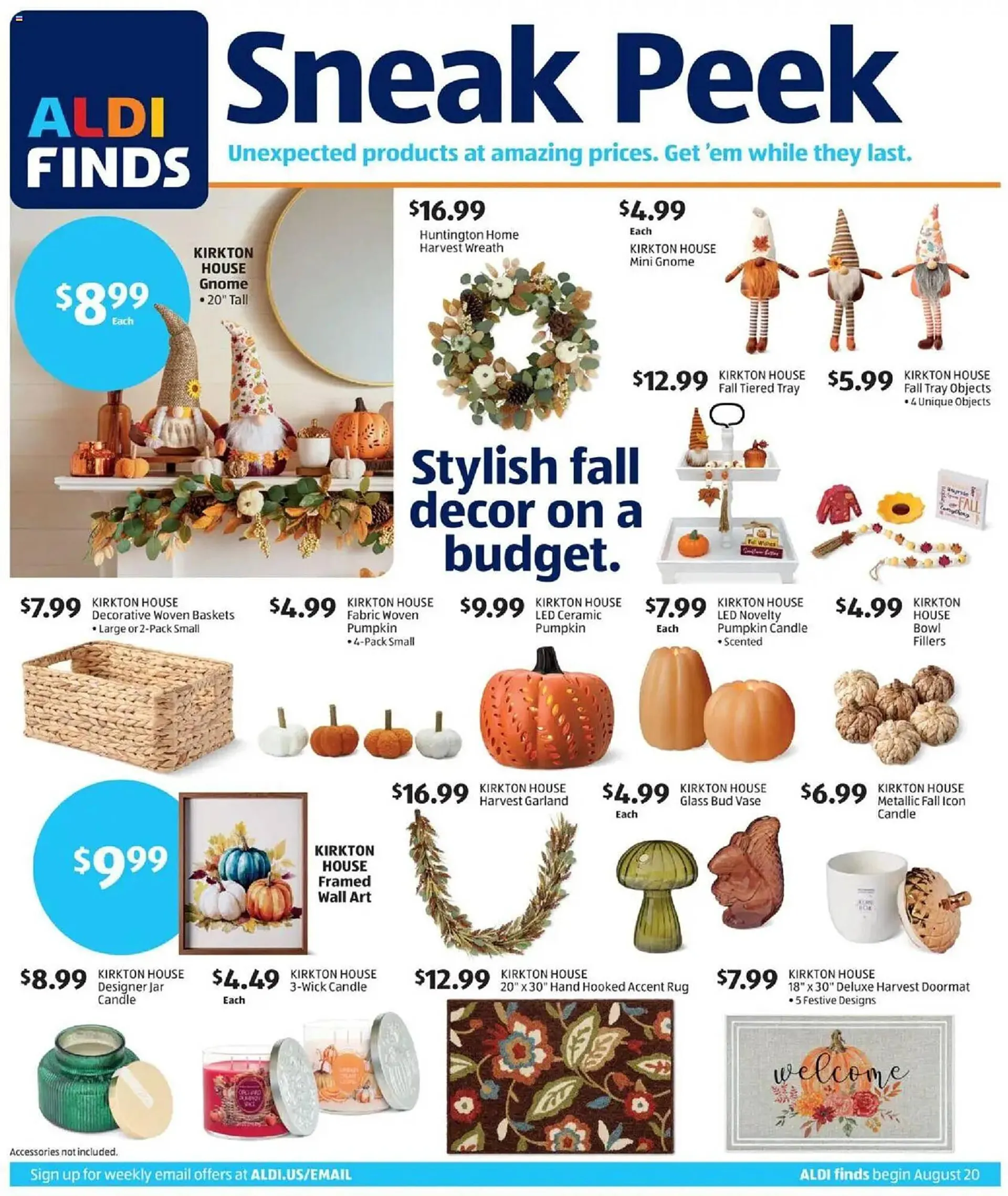 Weekly ad Aldi Weekly Ad from August 20 to August 27 2025 - Page 1