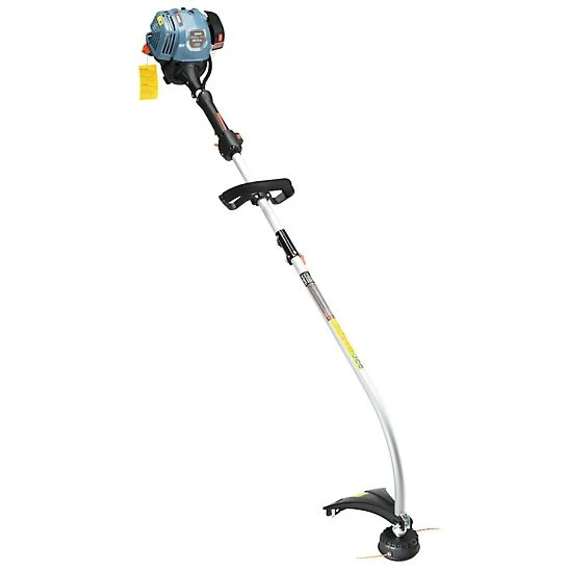 17 in. 26.5cc Gas 4-Cycle String Trimmer, Curved Shaft, Front D-Handle, Dual .095 Line and Bump Feed