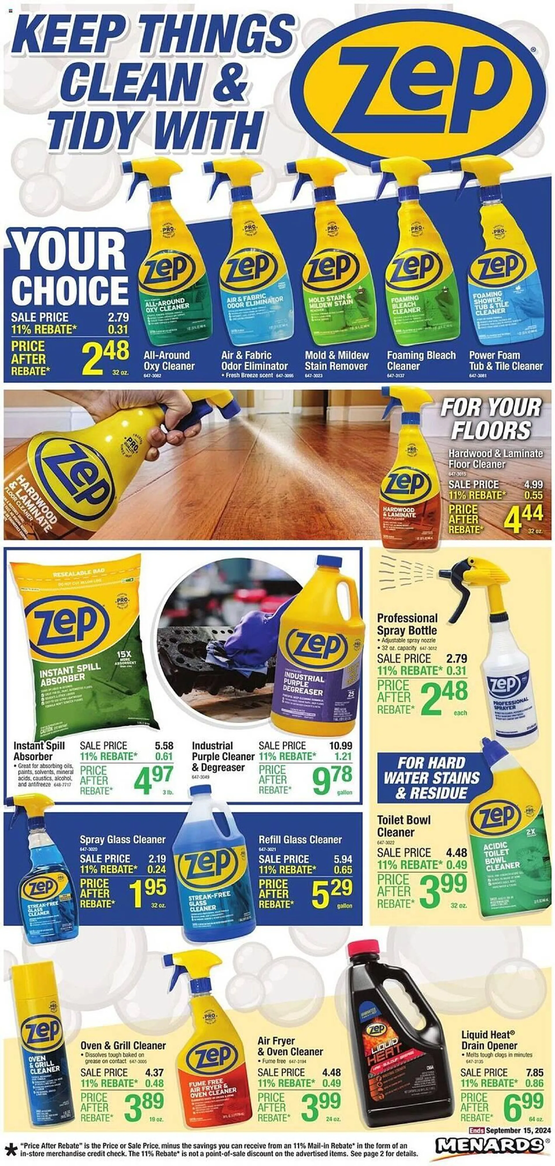 Weekly ad Menards Weekly Ad from September 5 to September 15 2024 - Page 3