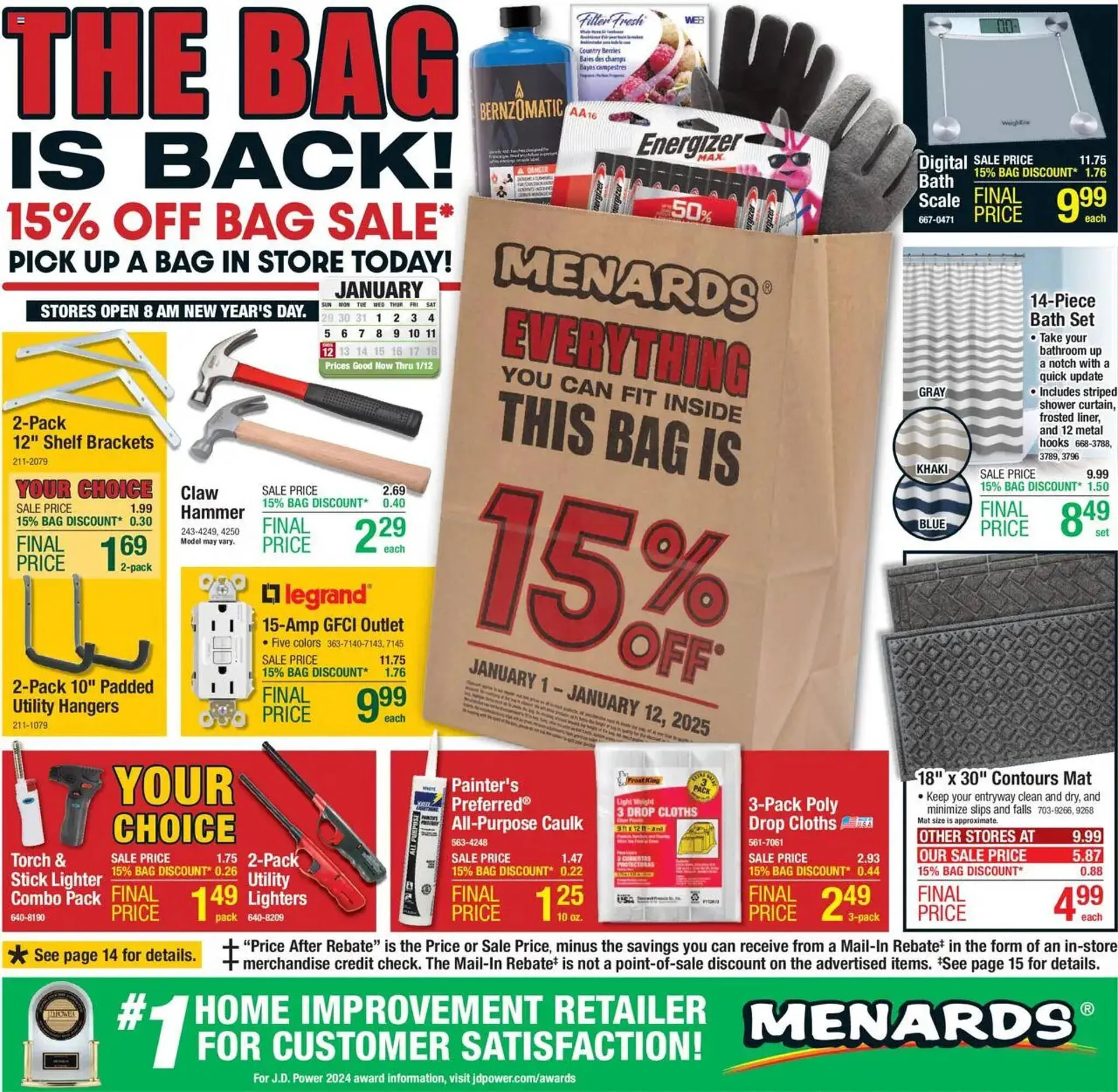 Menards Weekly Ad - 1