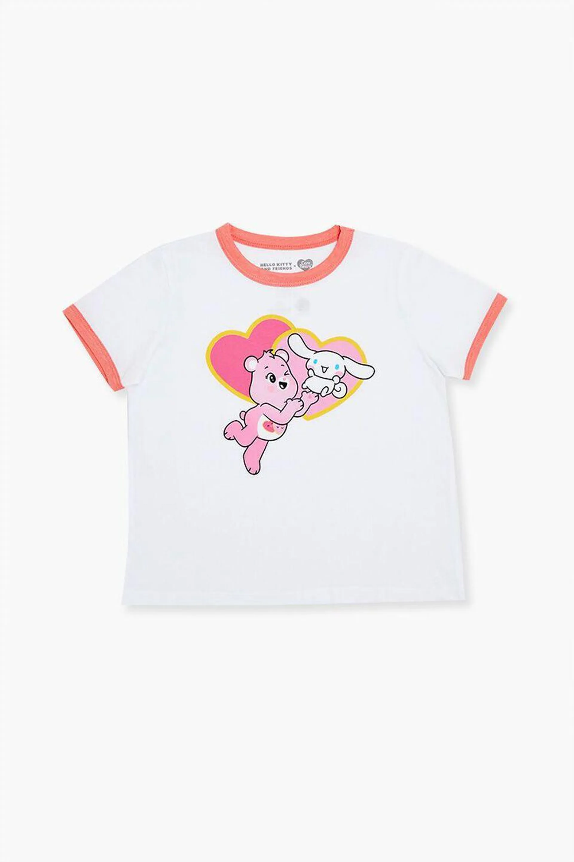 Girls Cinnamoroll & Love-A-Lot Bear Tee (Kids)