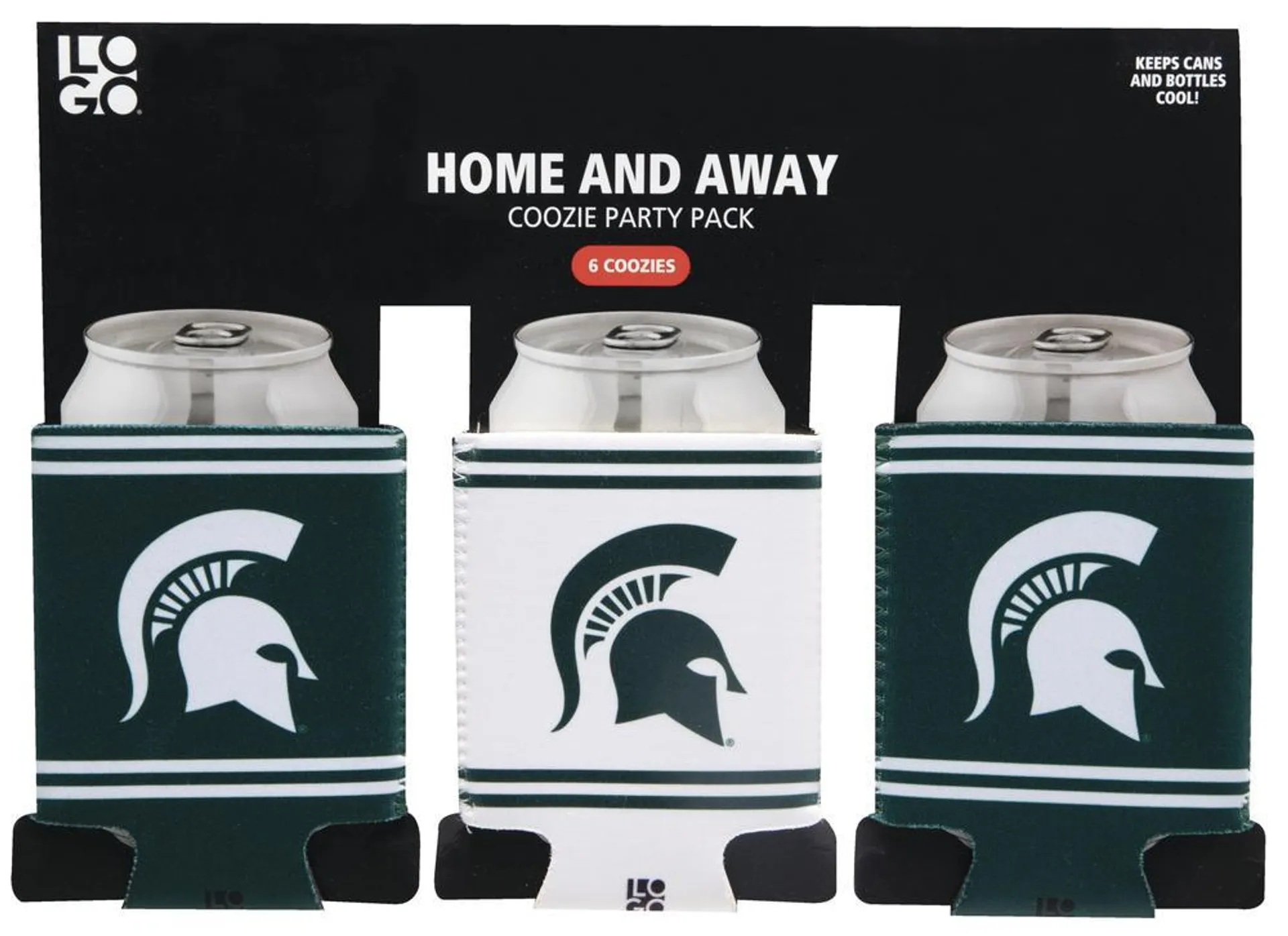 Michigan State Spartans Coozie Party Pack