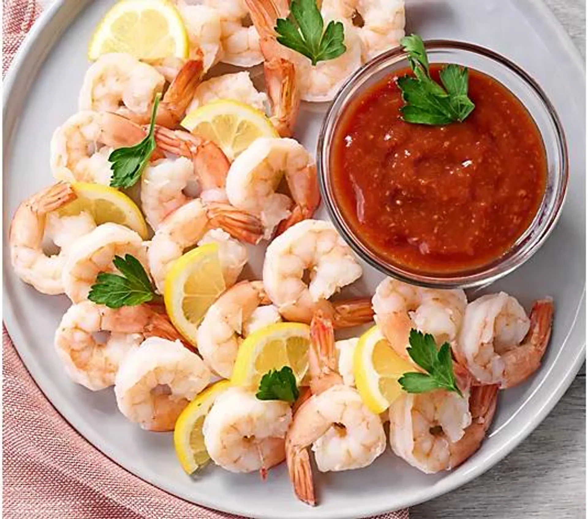 Anderson Seafoods 3 lbs Cooked Cocktail Shrimp & Sauce Auto-Delivery