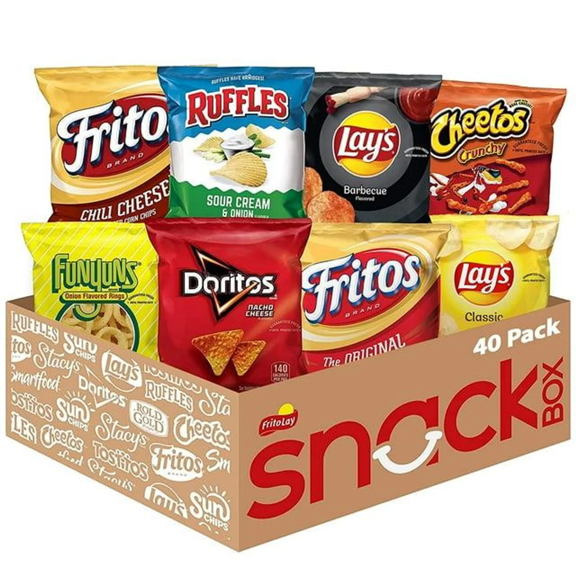 Frito-Lay Snacks Party Mix Variety Pack 40 Count