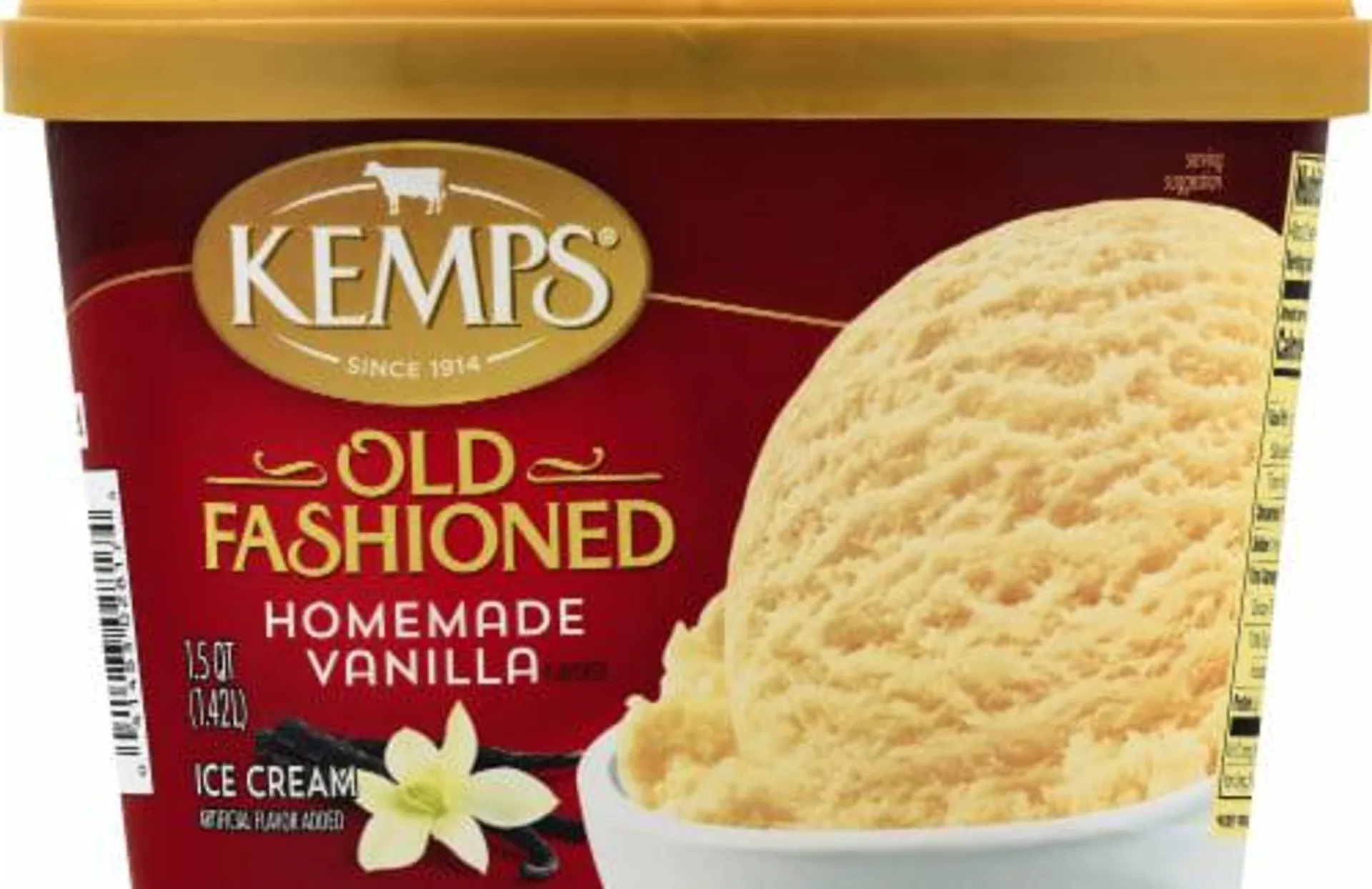 Kemps® Old Fashioned Homemade Vanilla Ice Cream