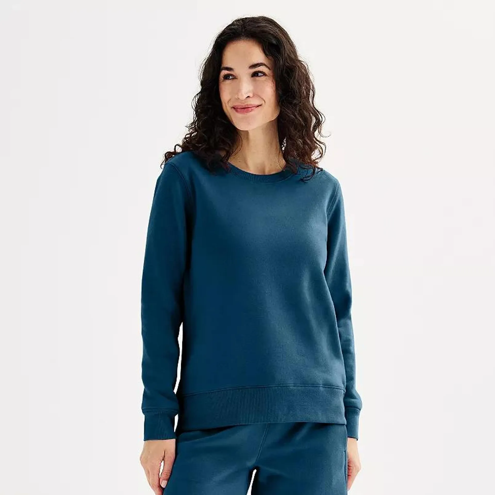 Women's Tek Gear® Ultrasoft Fleece Crewneck Sweatshirt