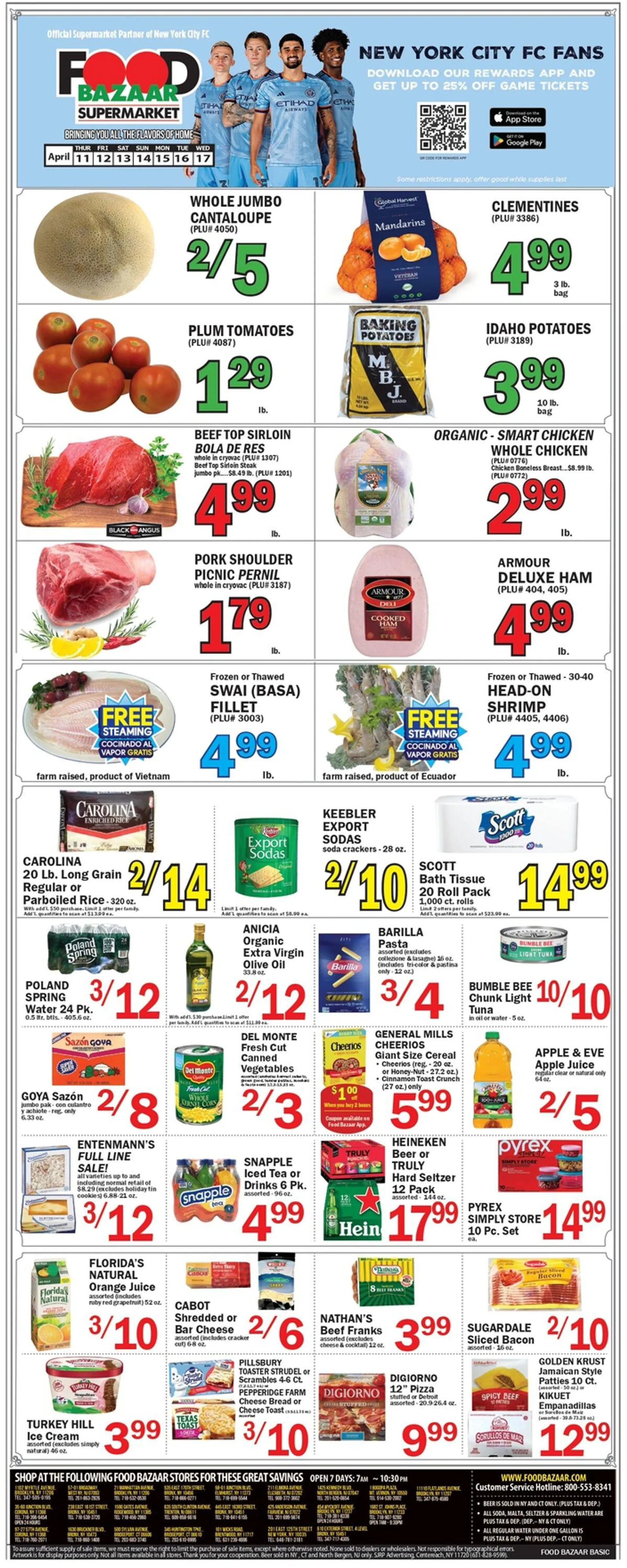 Weekly ad Food Bazaar from April 11 to April 17 2024 - Page 1