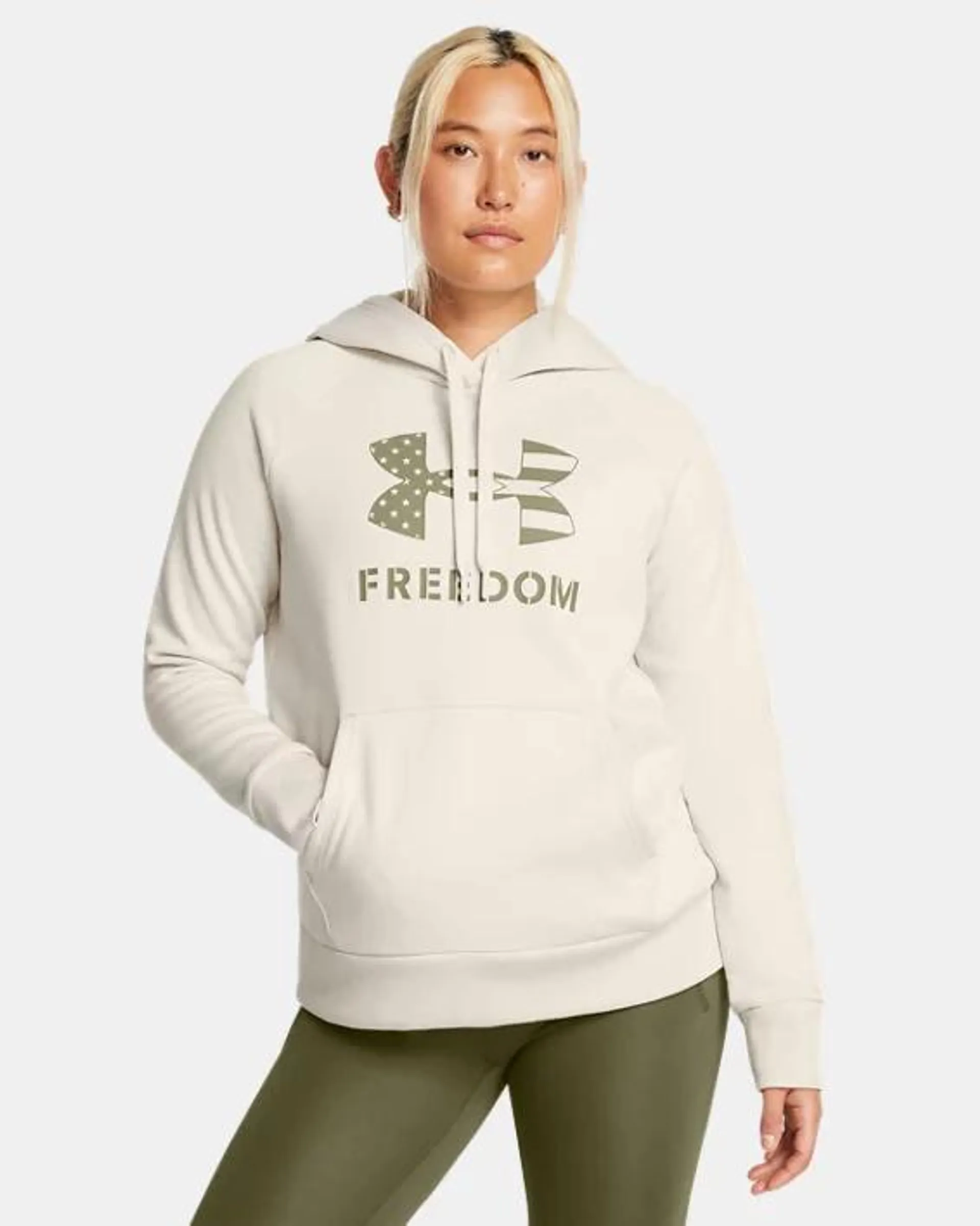 Women's UA Rival Freedom Logo Hoodie