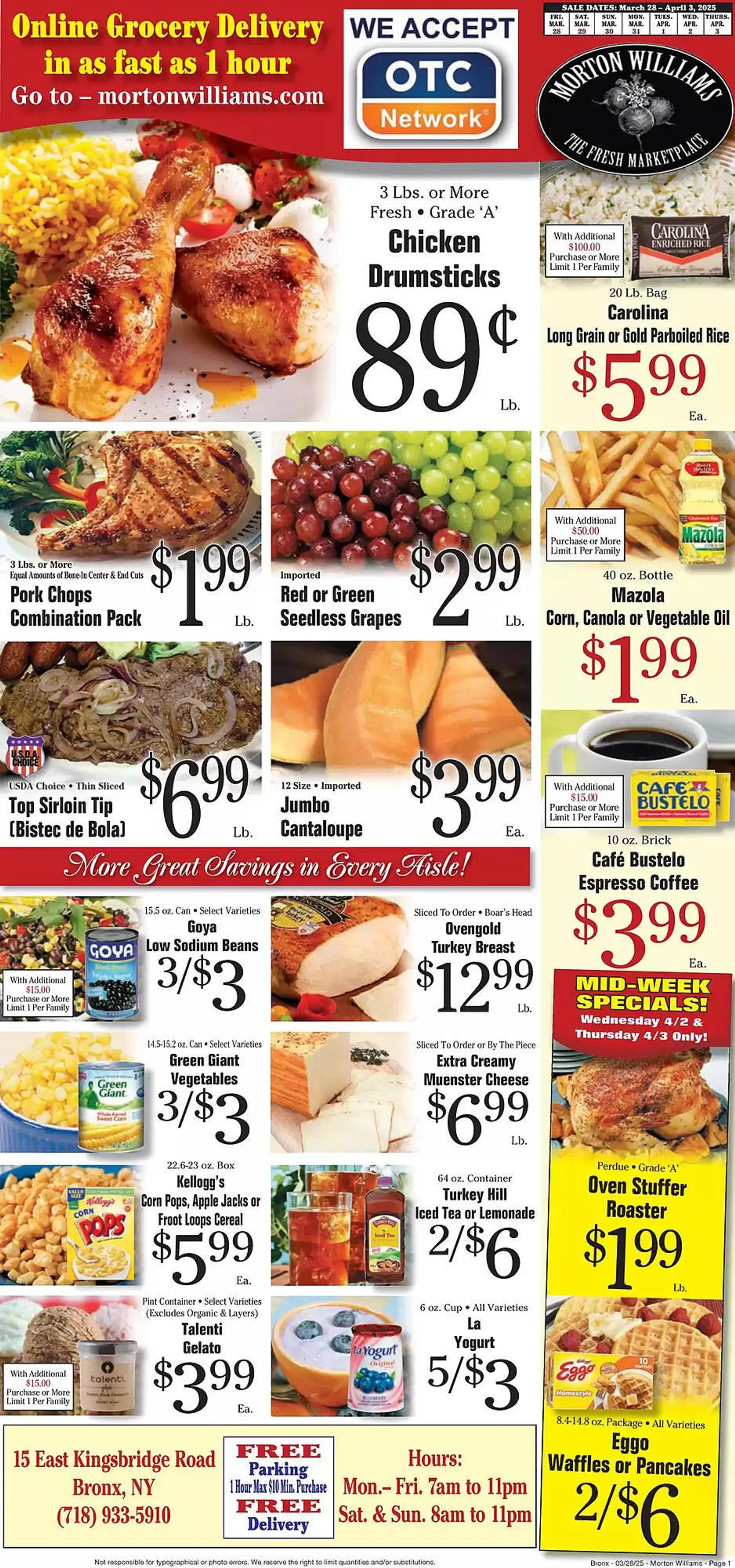 Morton Williams Weekly Ad - 1