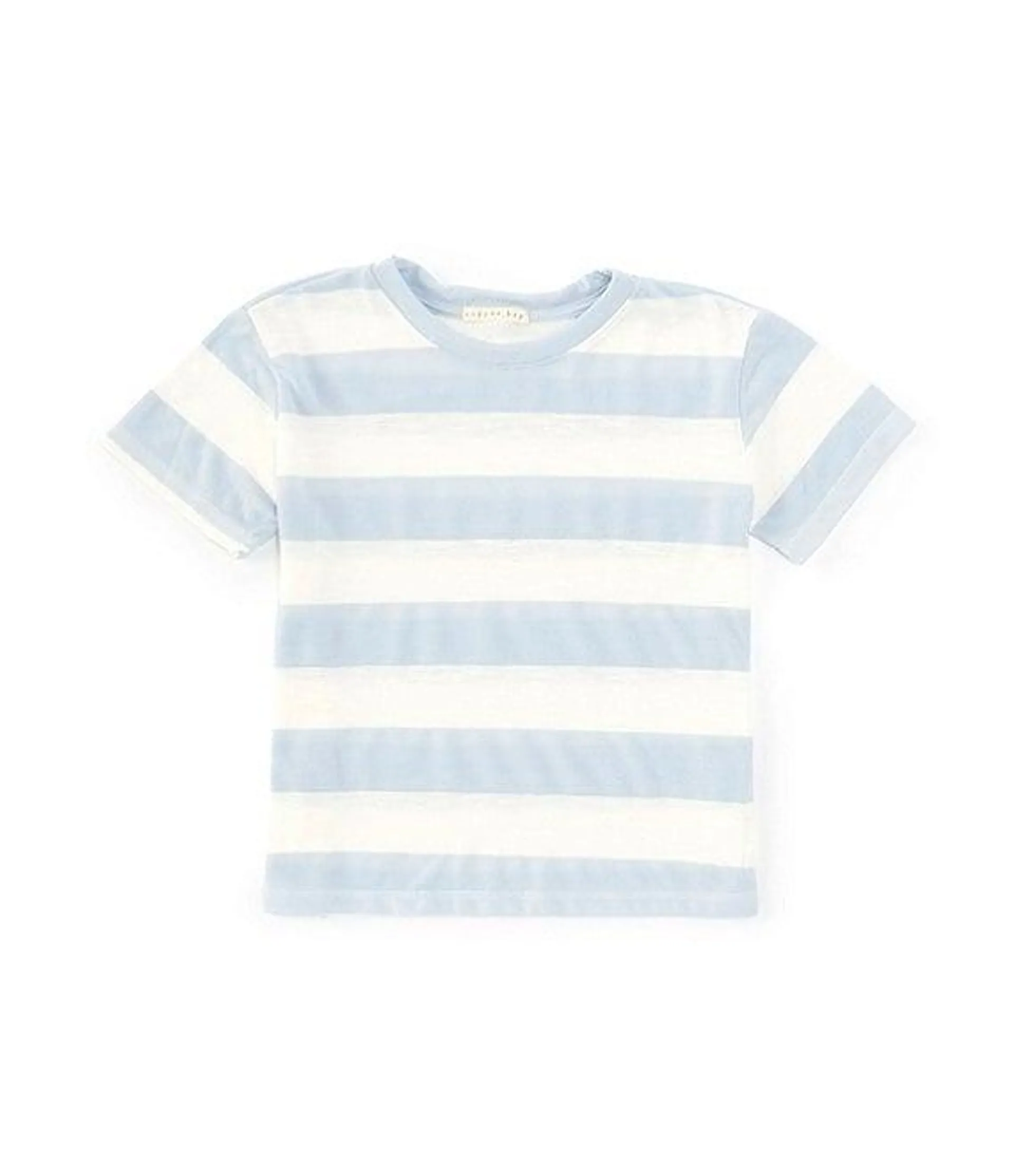 Little Girls 2T-6X Knit Wide Stripe Boxy T-Shirt