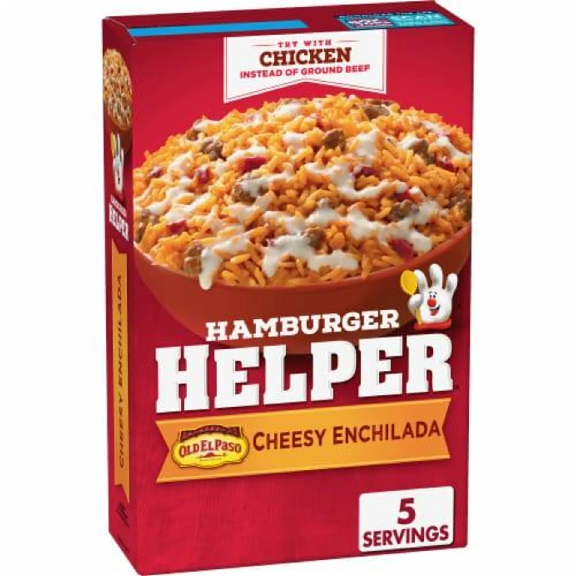 Hamburger Helper Cheesy Enchilada