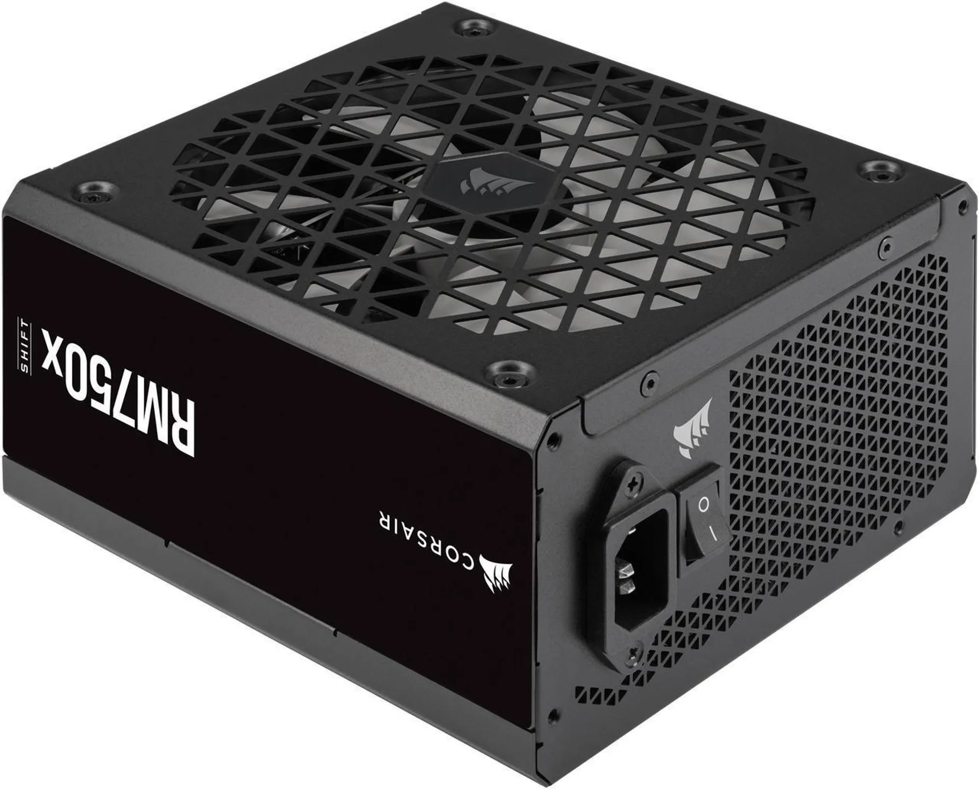 CORSAIR RMx SHIFT Series™ RM750x 80 PLUS Gold Fully Modular ATX Power Supply - Modular Side Interface - ATX 3.0 & PCIe 5.0 Compliant - Zero RPM Fan Mode - 105°C-Rated Capacitors - 80 PLU Power Supply