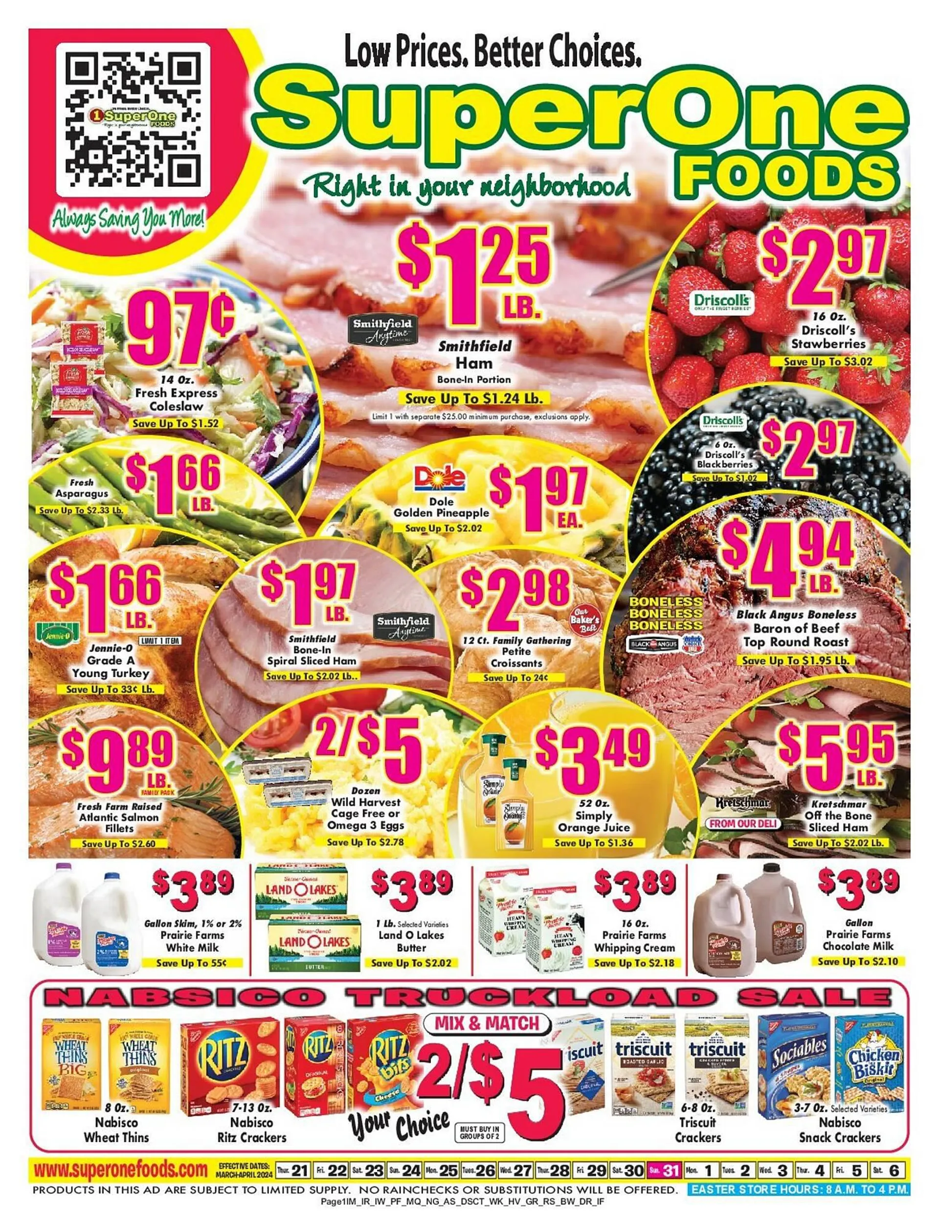 Weekly ad Miners County Market Weekly Ad from March 21 to April 6 2024 - Page 