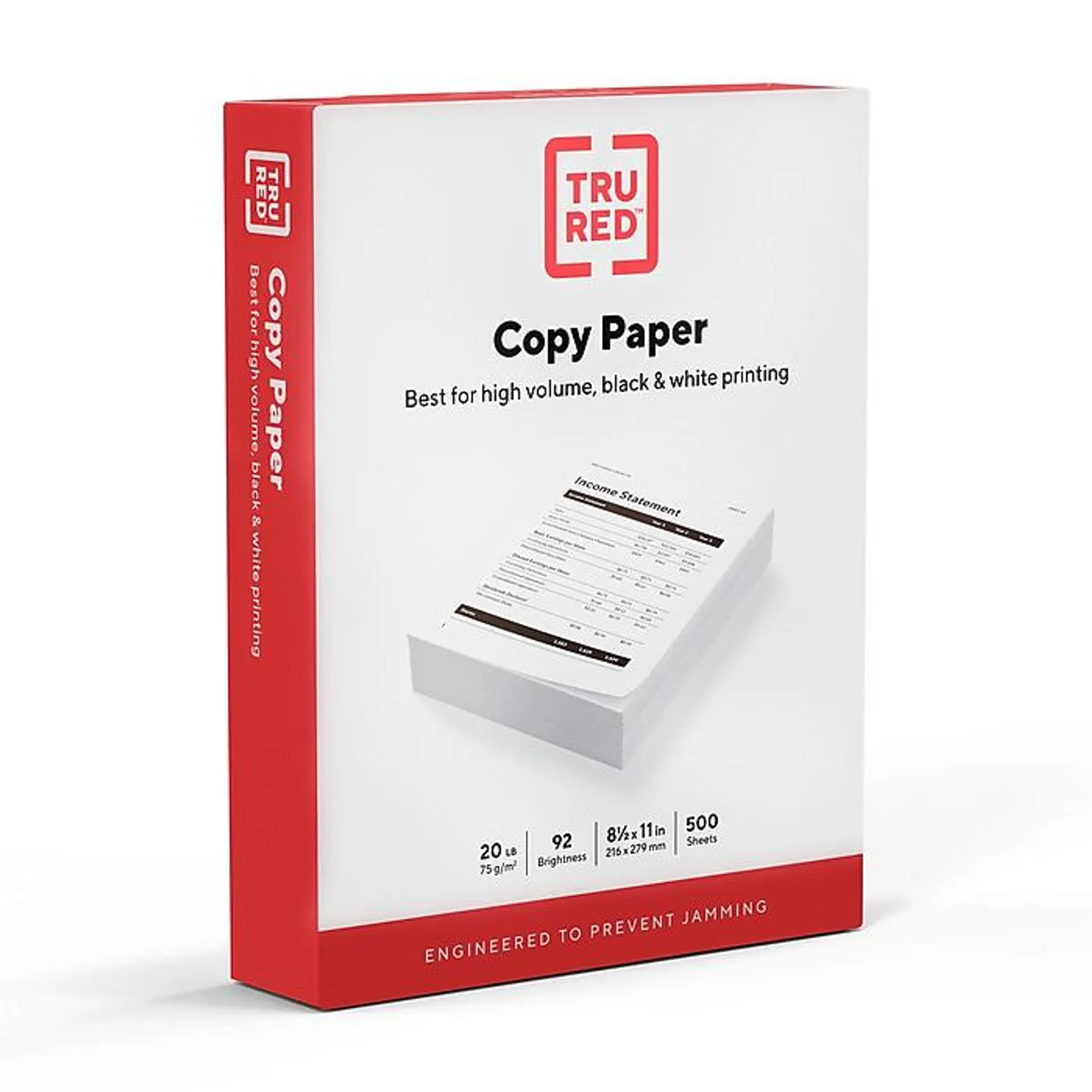 TRU RED™ 8.5" x 11" Copy Paper,