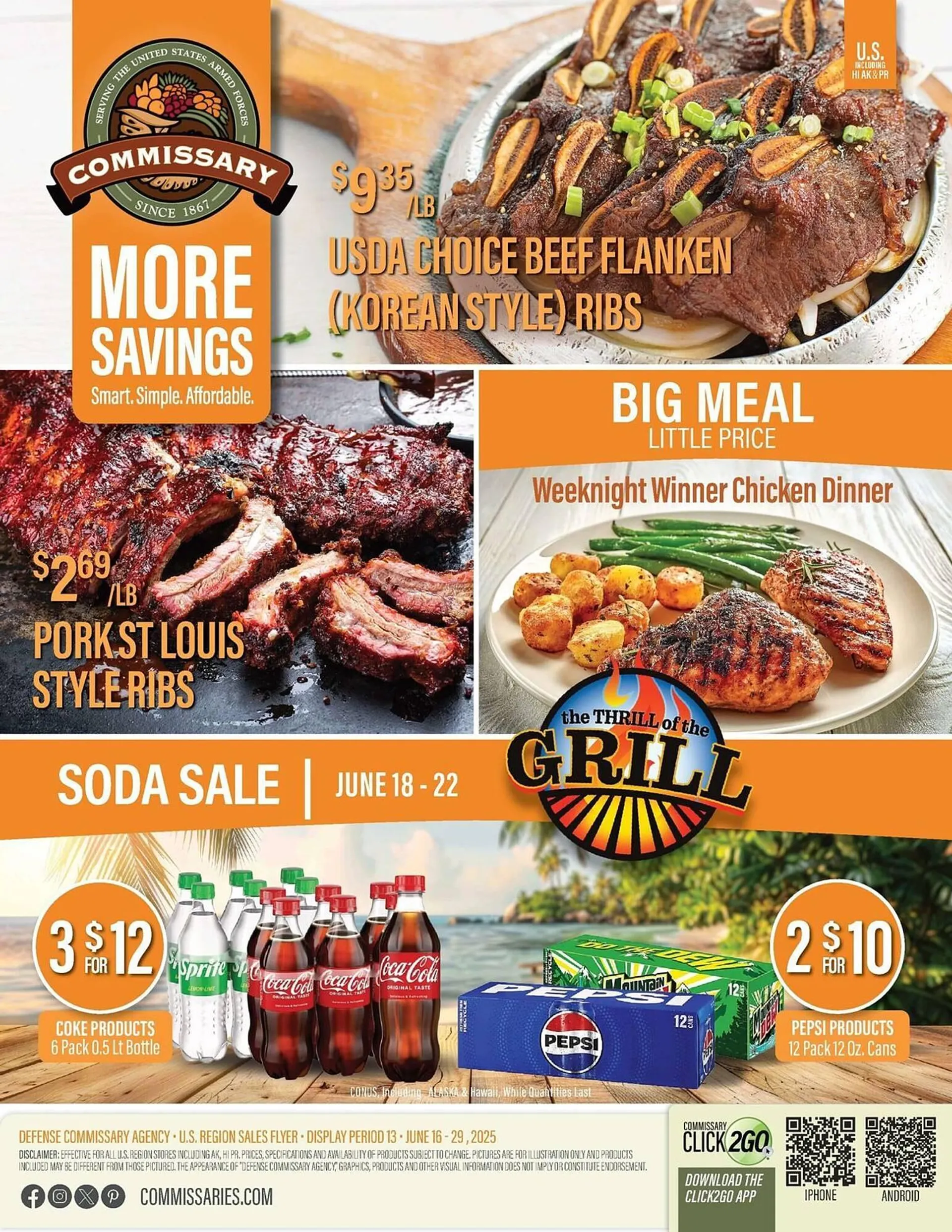 Weekly ad Commissary Weekly Ad from June 16 to June 29 2025 - Page 1