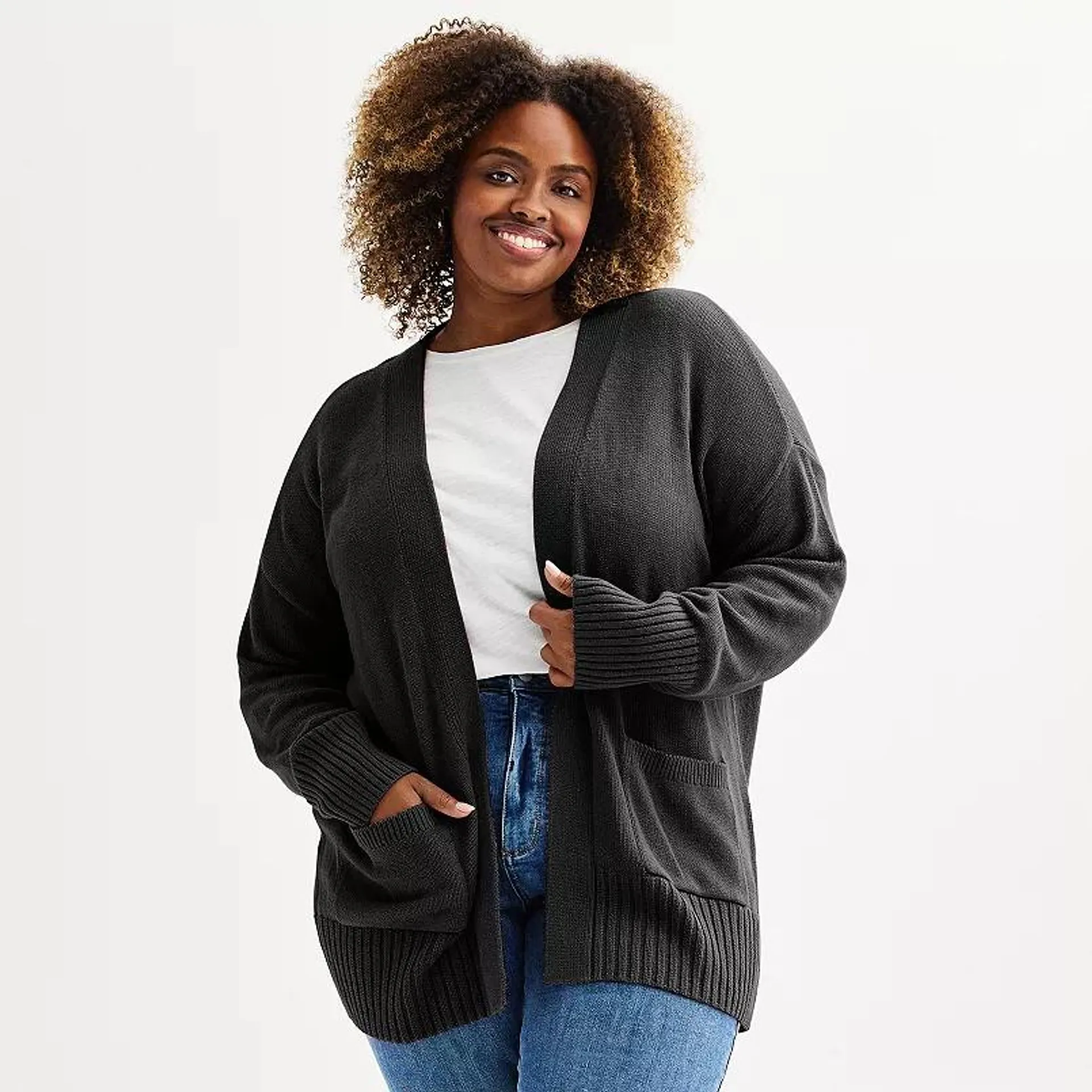 Plus Size Sonoma Goods For Life® Every Day Cardigan