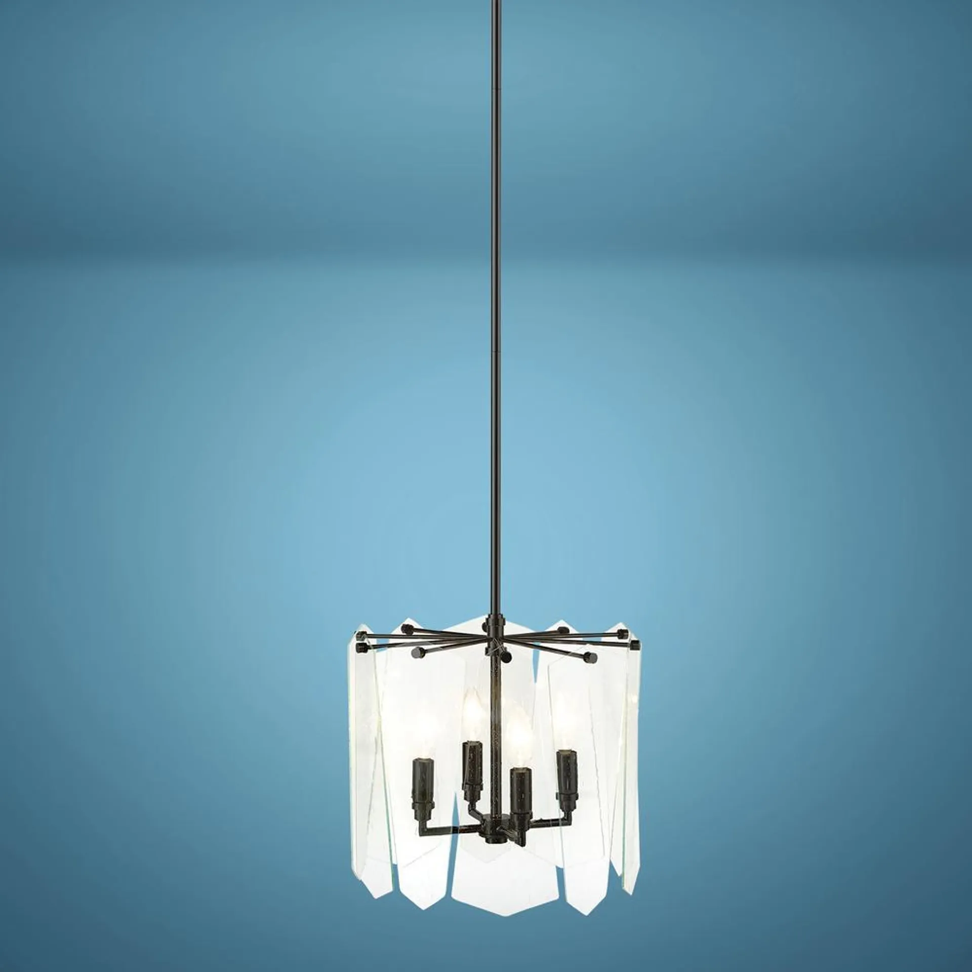 Patriot Lighting® Gladi Chrome 4-Light Chandelier