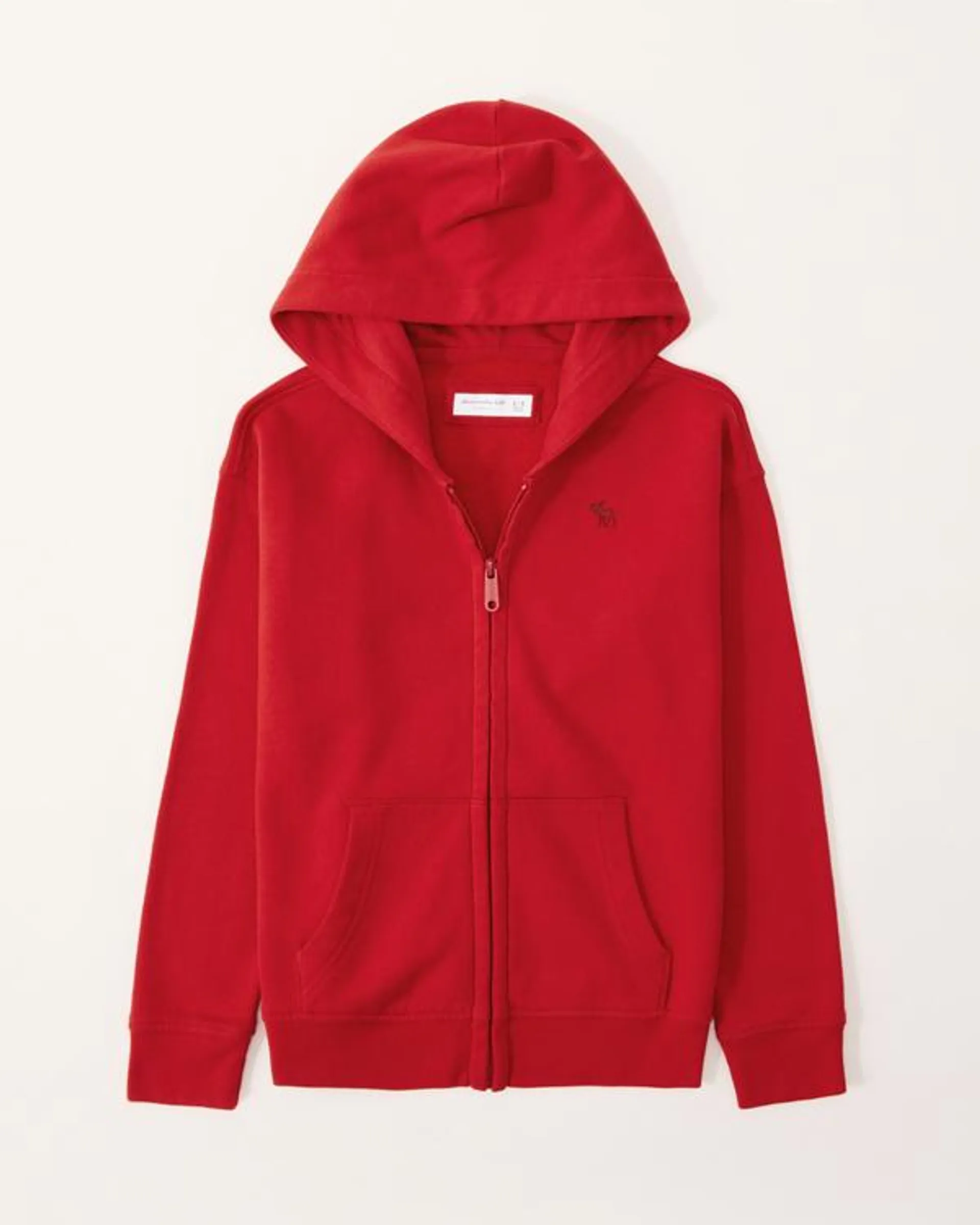 essential icon full-zip hoodie