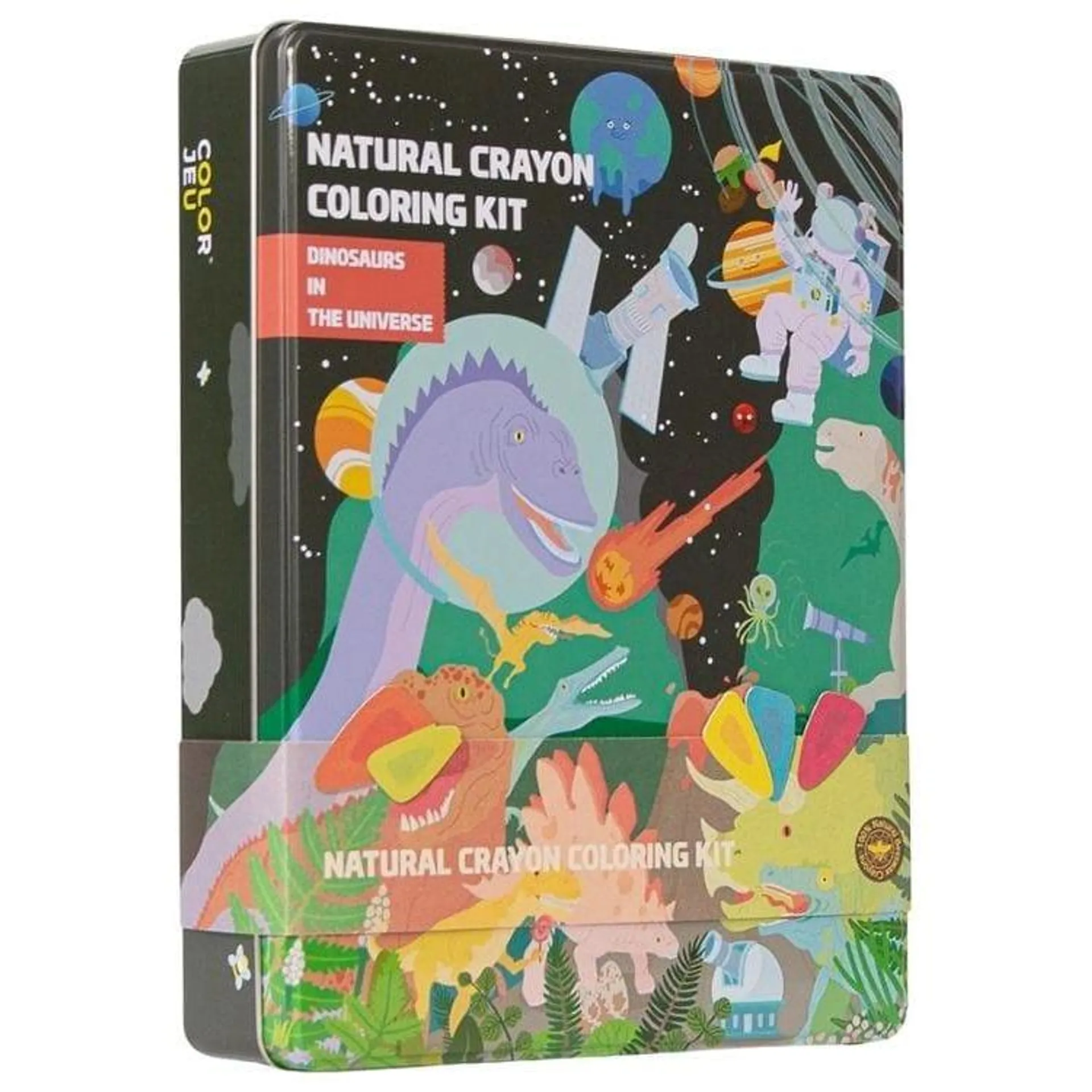 Coloring Kit PARTY SET Dinosaurs in the Universe