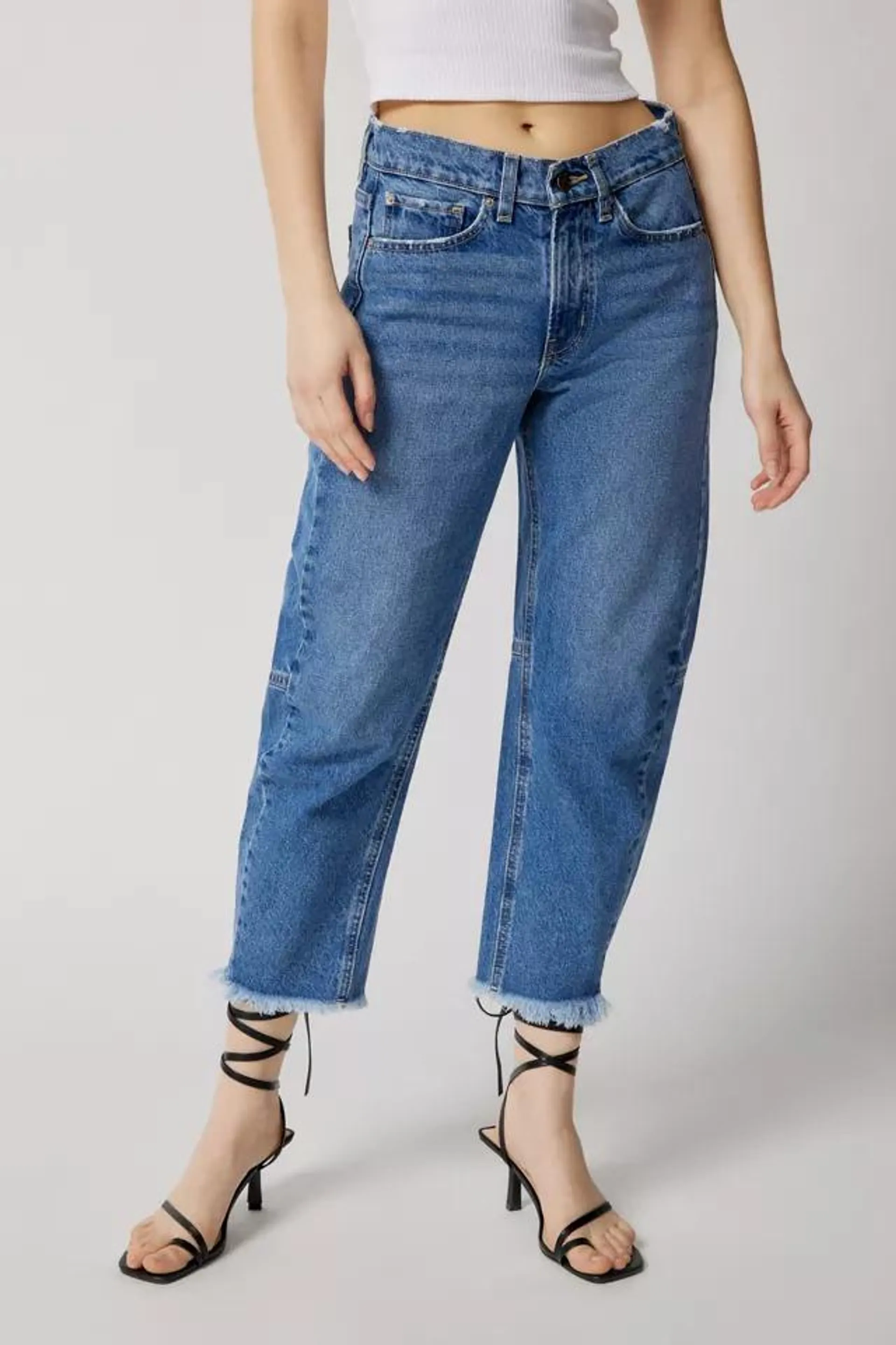 BDG Tapered Cropped Jean