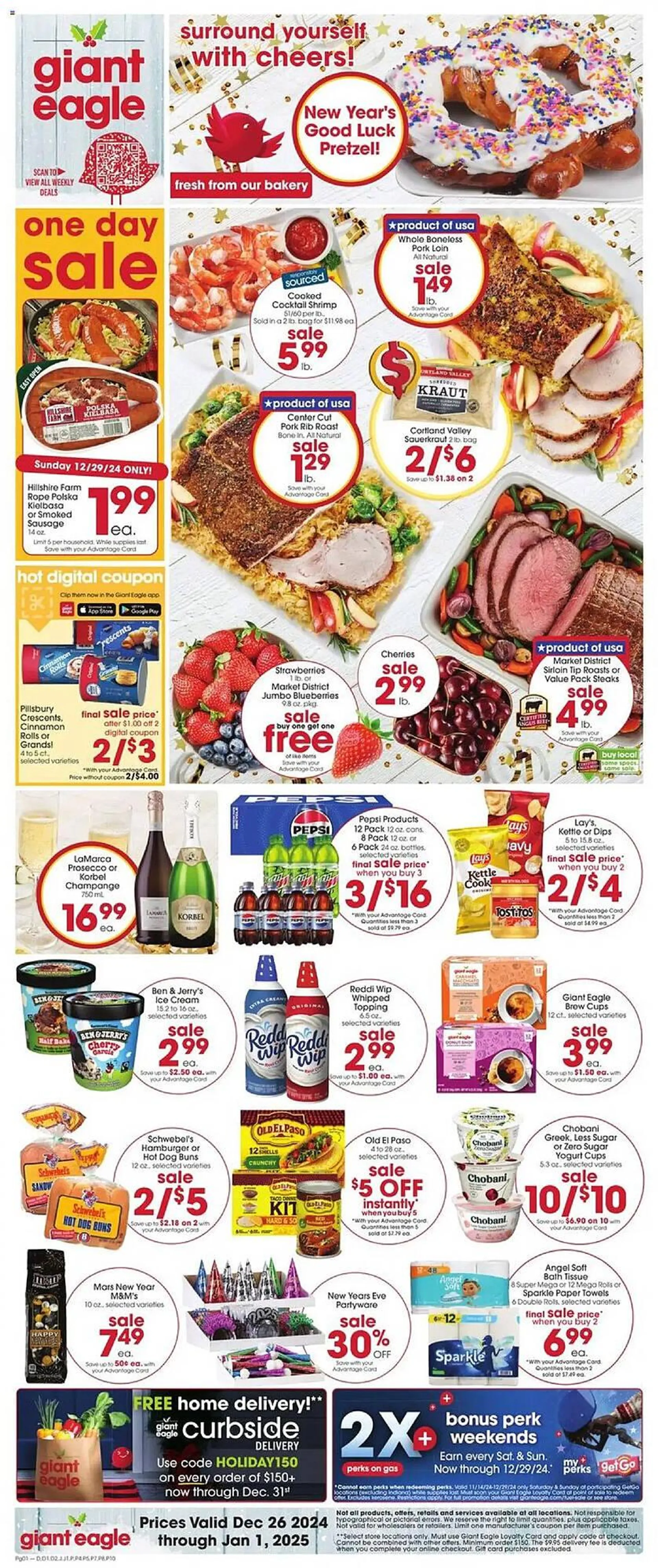 Giant Eagle Weekly Ad - 1