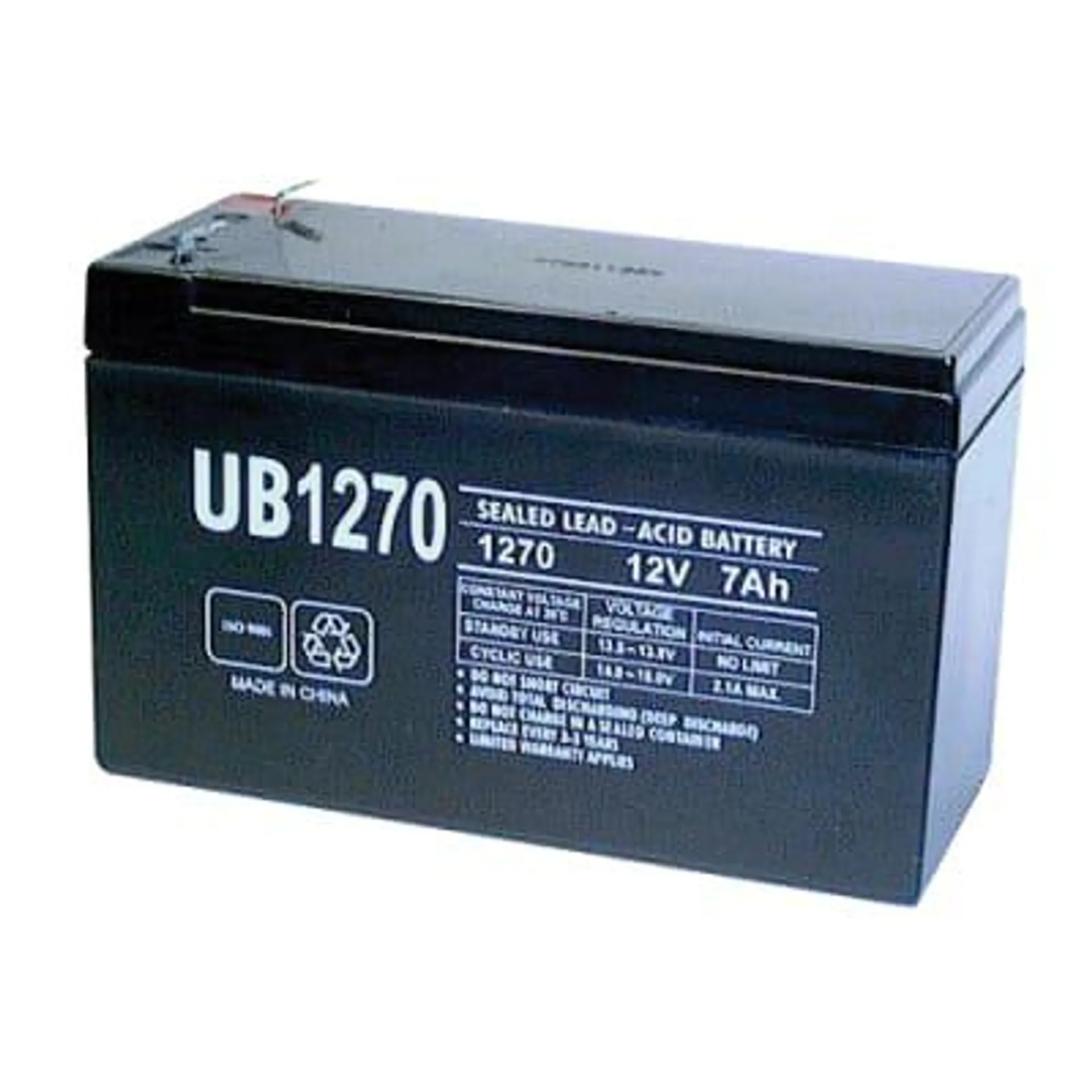 UPG UB1270 12V Maintenance-Free Sealed Lead-Acid Battery