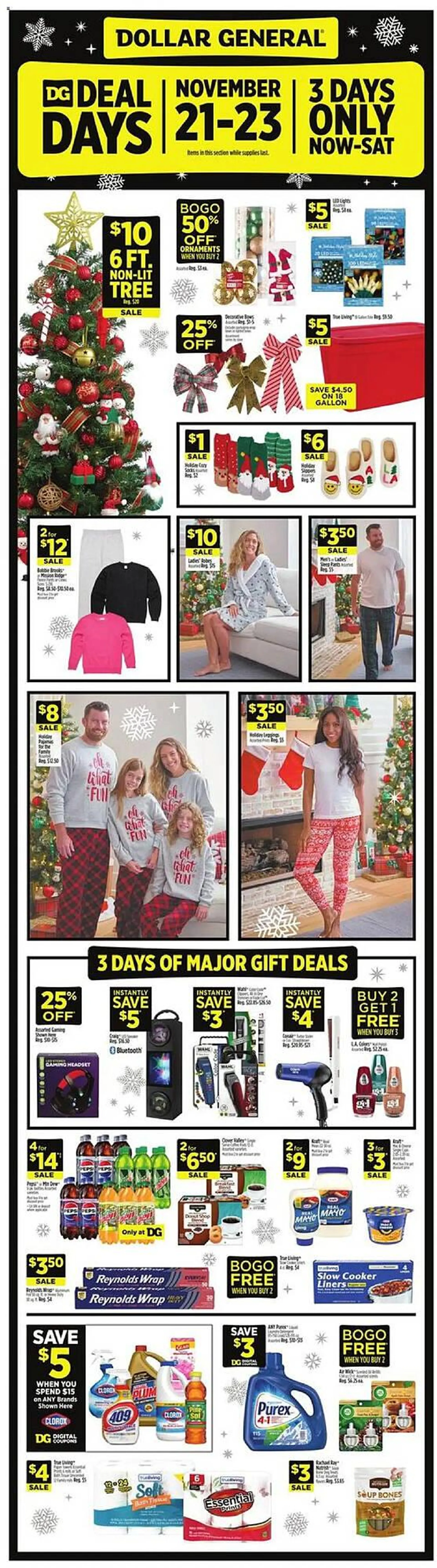 Dollar General Weekly Ad - 1