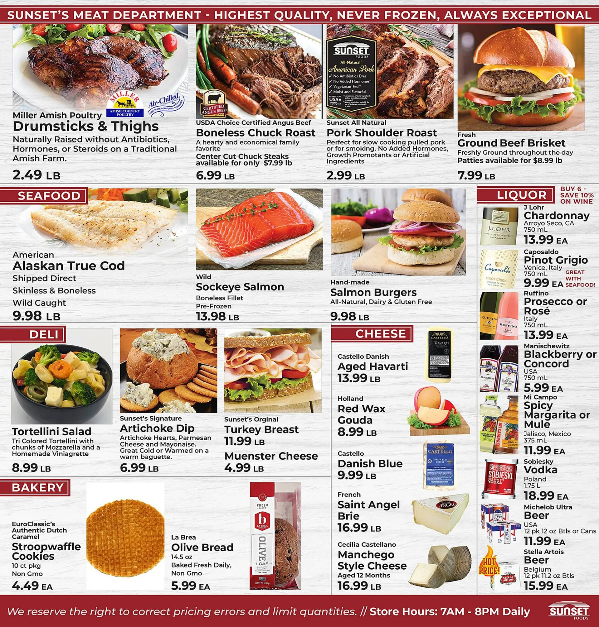 Weekly ad Sunset Foods Weekly Ad from April 10 to April 16 2024 - Page 2