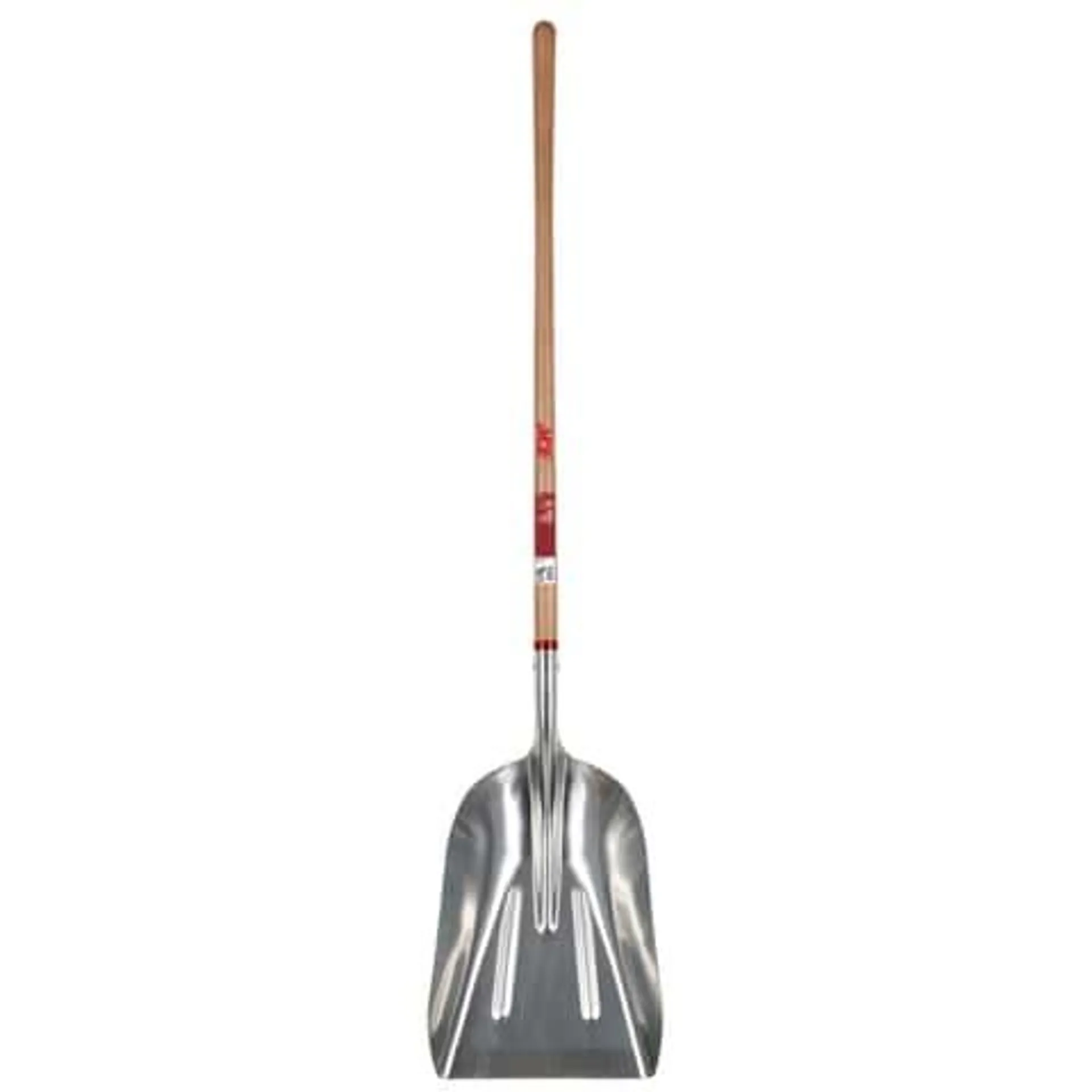 Ace 63 in. Aluminum Scoop General Purpose Shovel Wood Handle