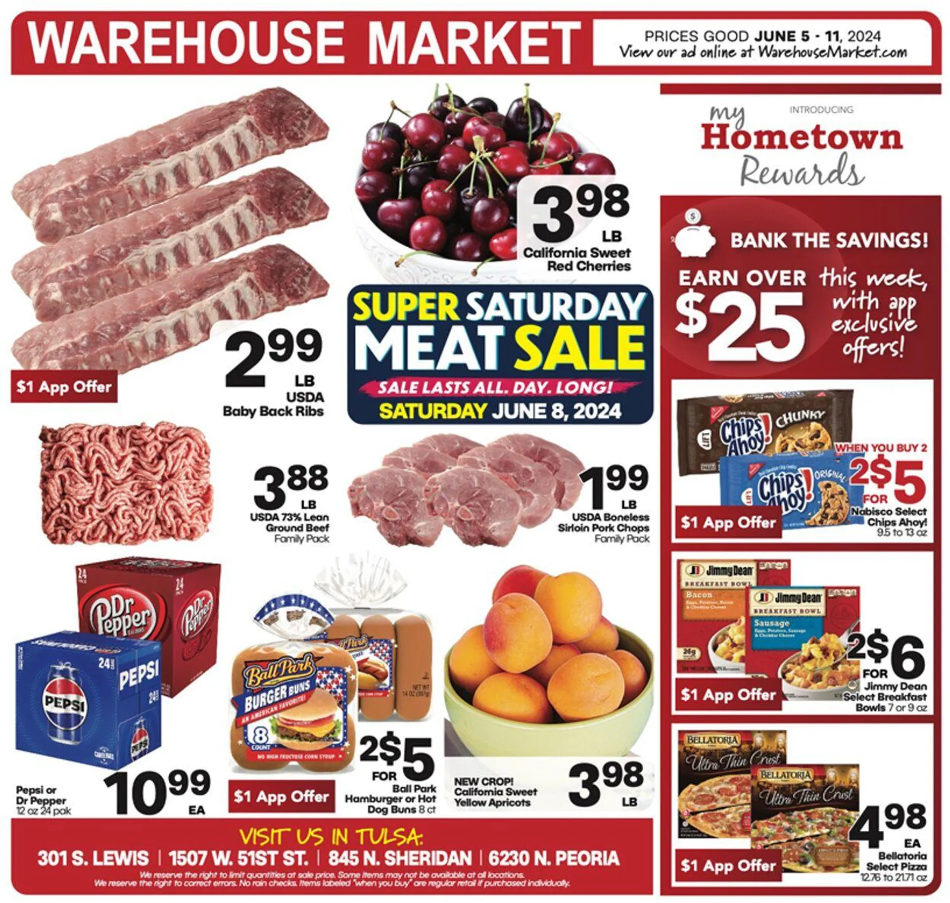 Weekly ad Warehouse Market from June 5 to June 11 2024 - Page 1