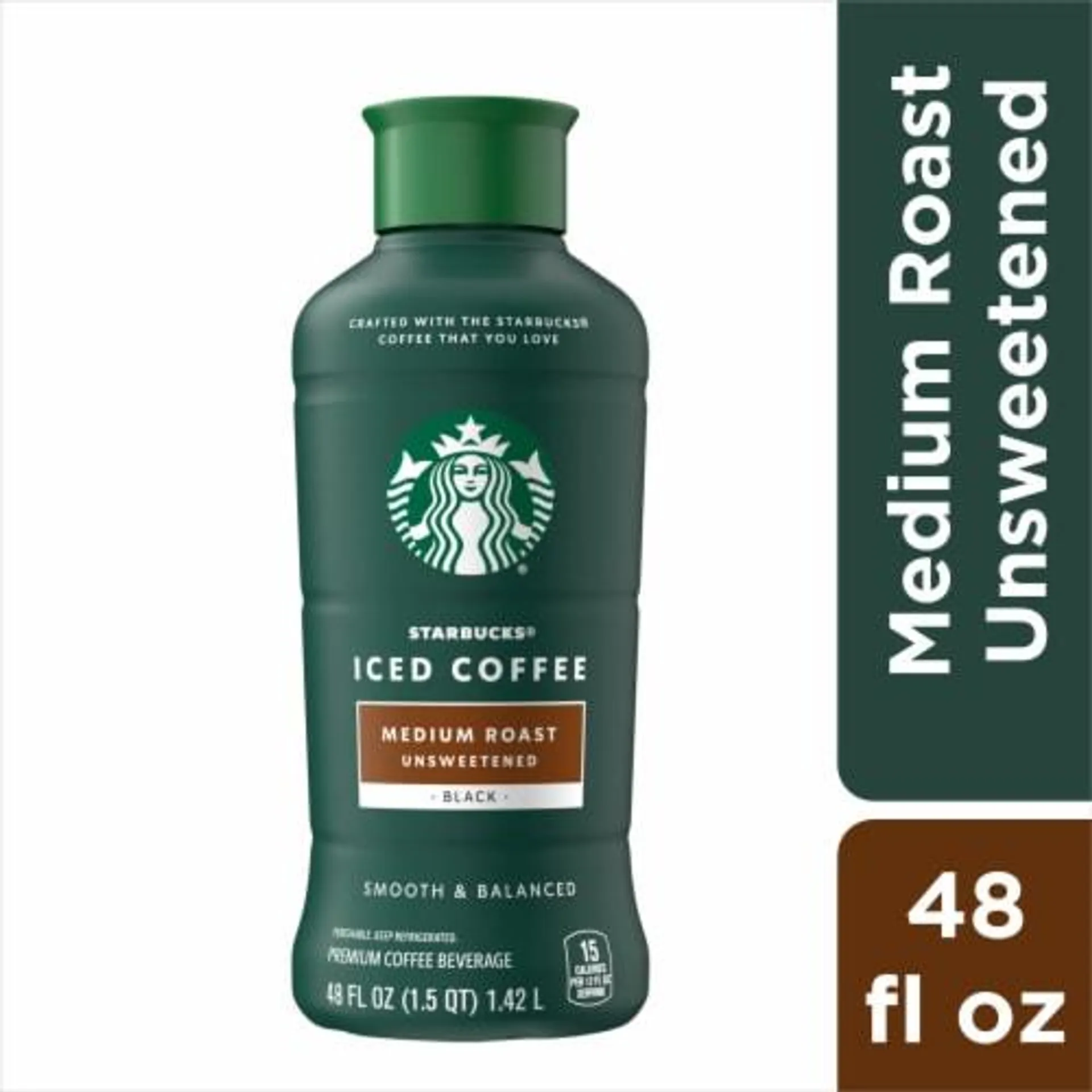 Starbucks® Medium Roast Unsweetened Black Iced Coffee Carton