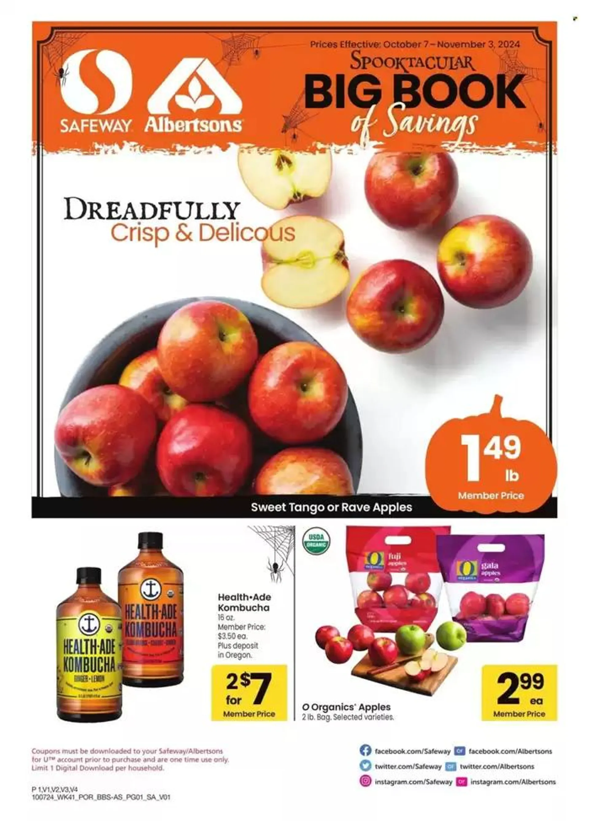 Weekly ad Attractive special offers for everyone from October 7 to November 3 2024 - Page 1