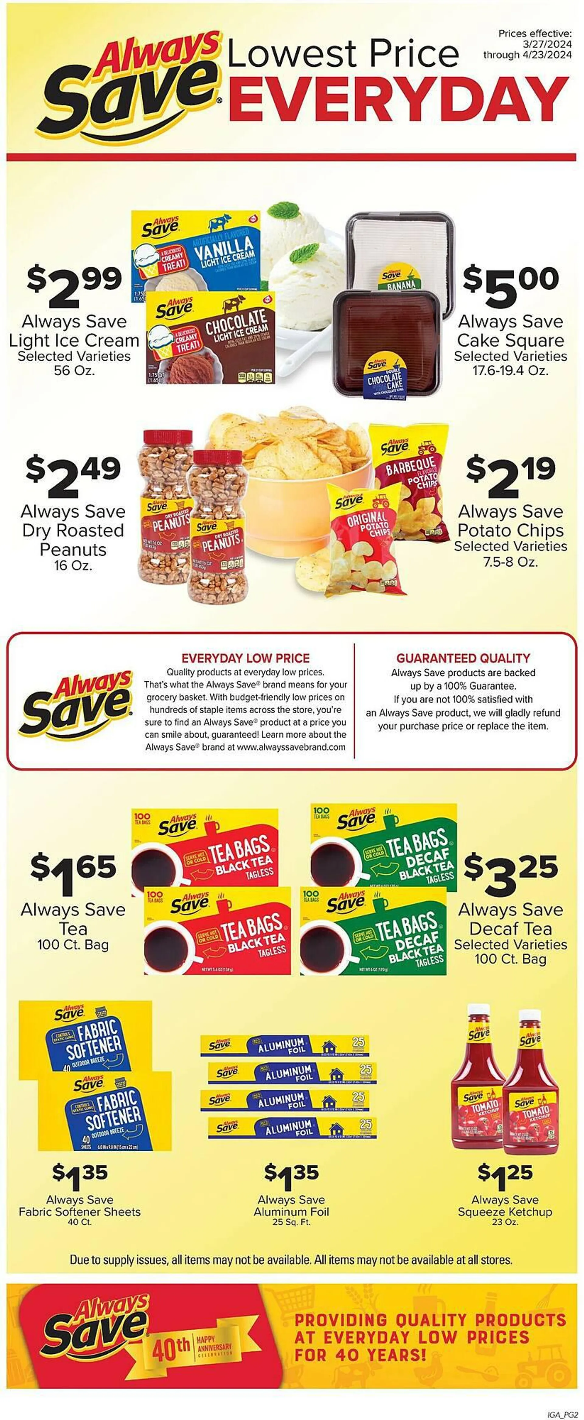 Weekly ad IGA Weekly Ad from April 10 to April 16 2024 - Page 7